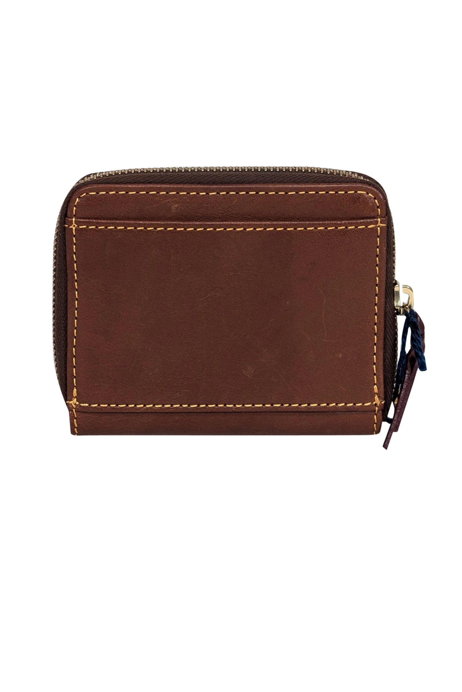 Dooney & Bourke's Stunning Brown Leather Square Wallet