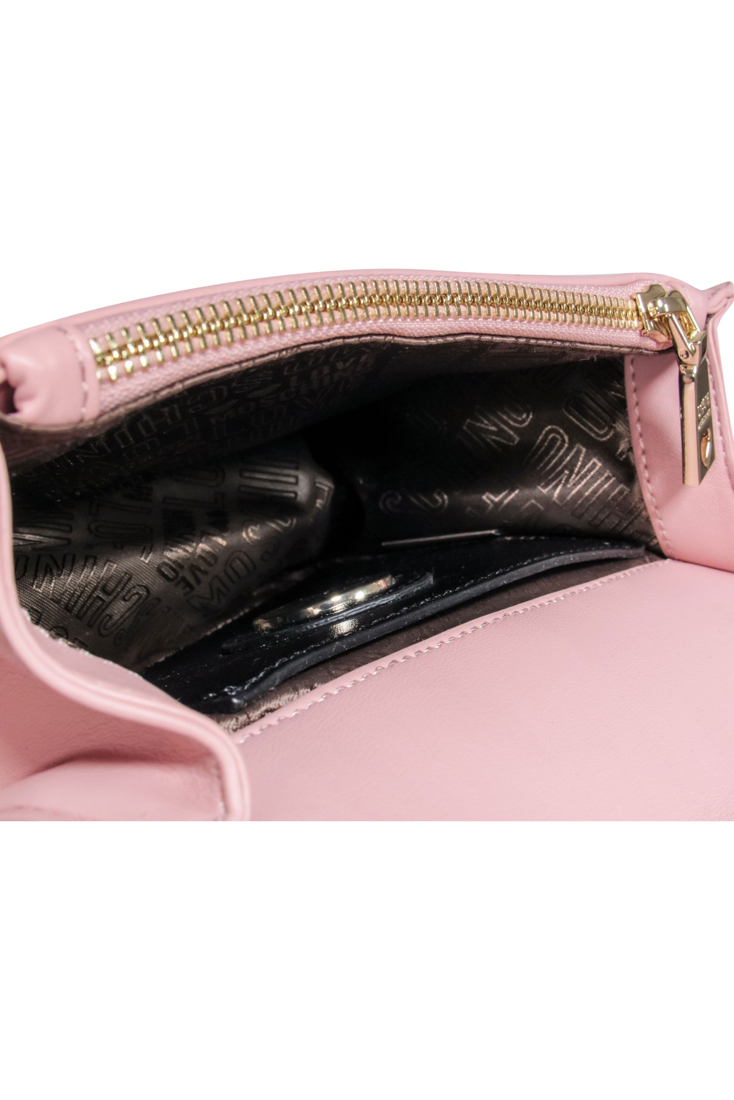 Love Moschino Pink Faux Leather Heart Studded Crossbody Bag - Your Ultimate Fashion Statement