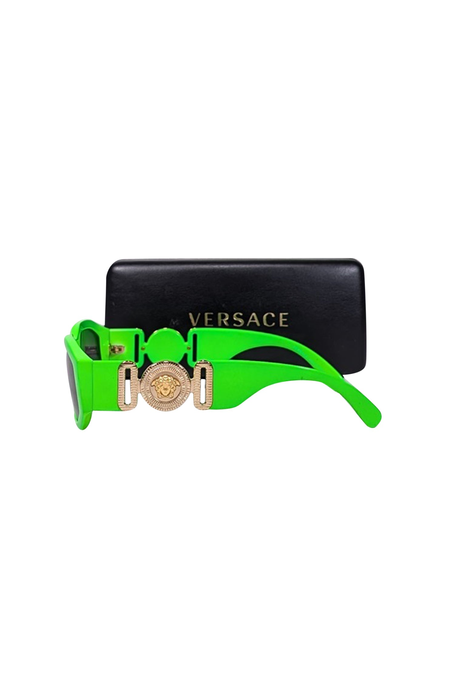 Versace Neon Green Fashion Statement Sunglasses