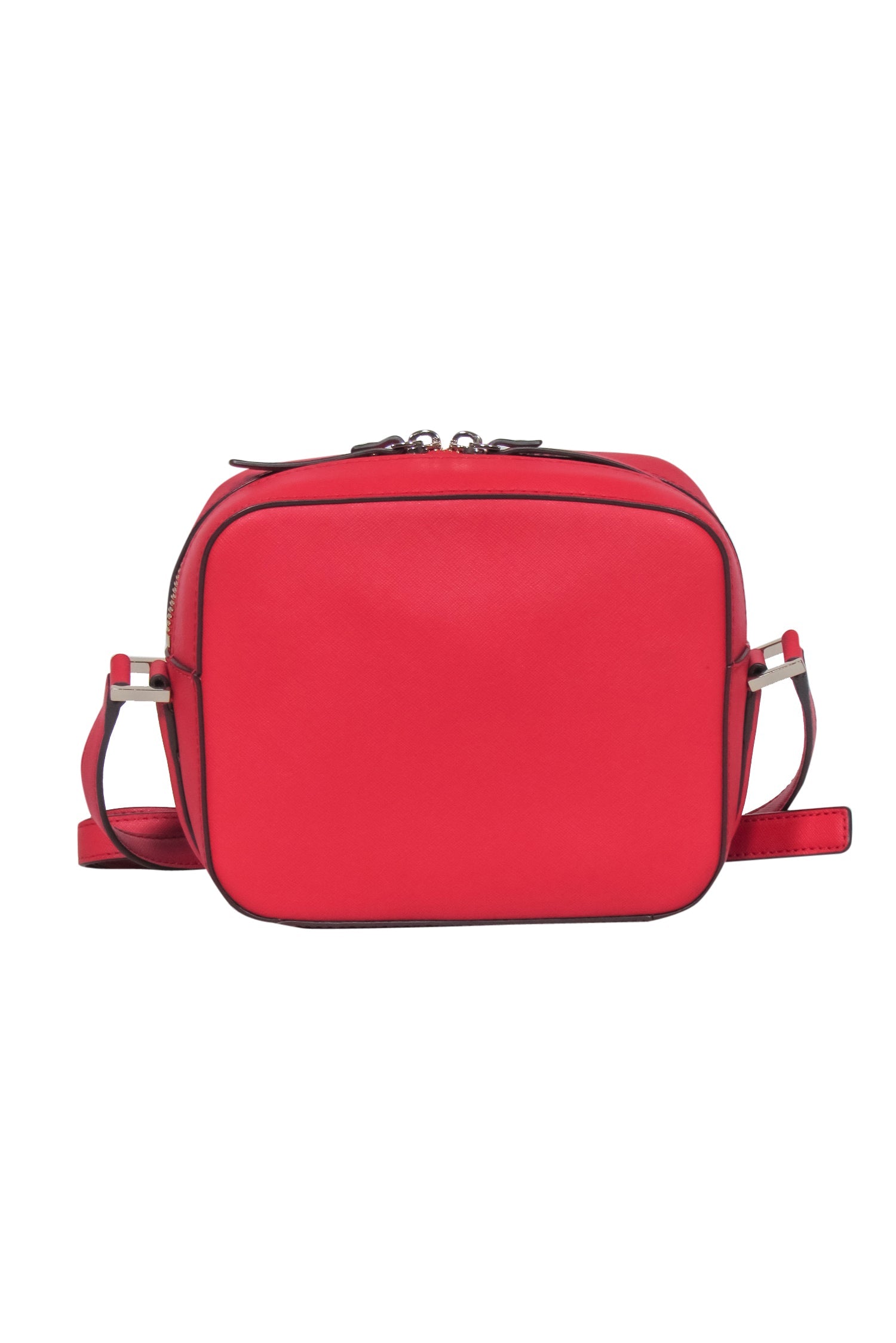 Kate Spade Red Leather Square Crossbody - A Bold Fashion Statement