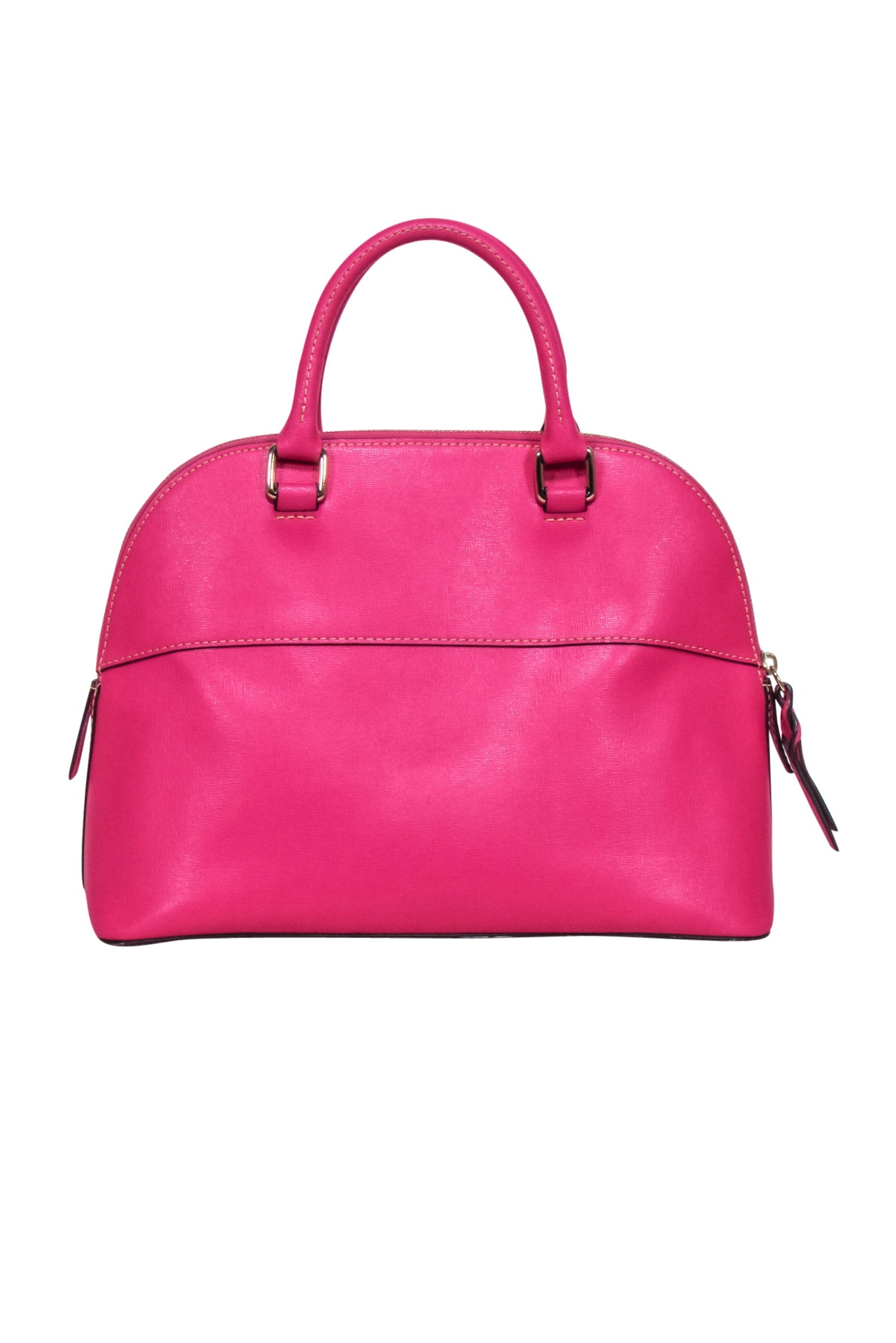 Dooney & Bourke - Stunning Hot Pink Saffiano Leather Satchel Bag