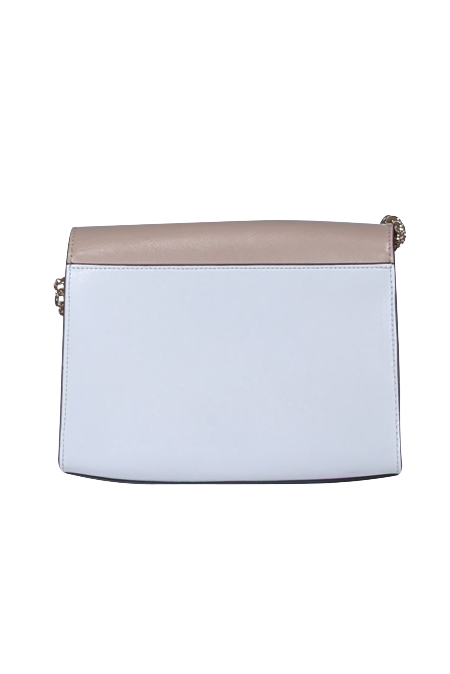 Kate Spade Stylish Beige, White & Black Leather Crossbody Bag