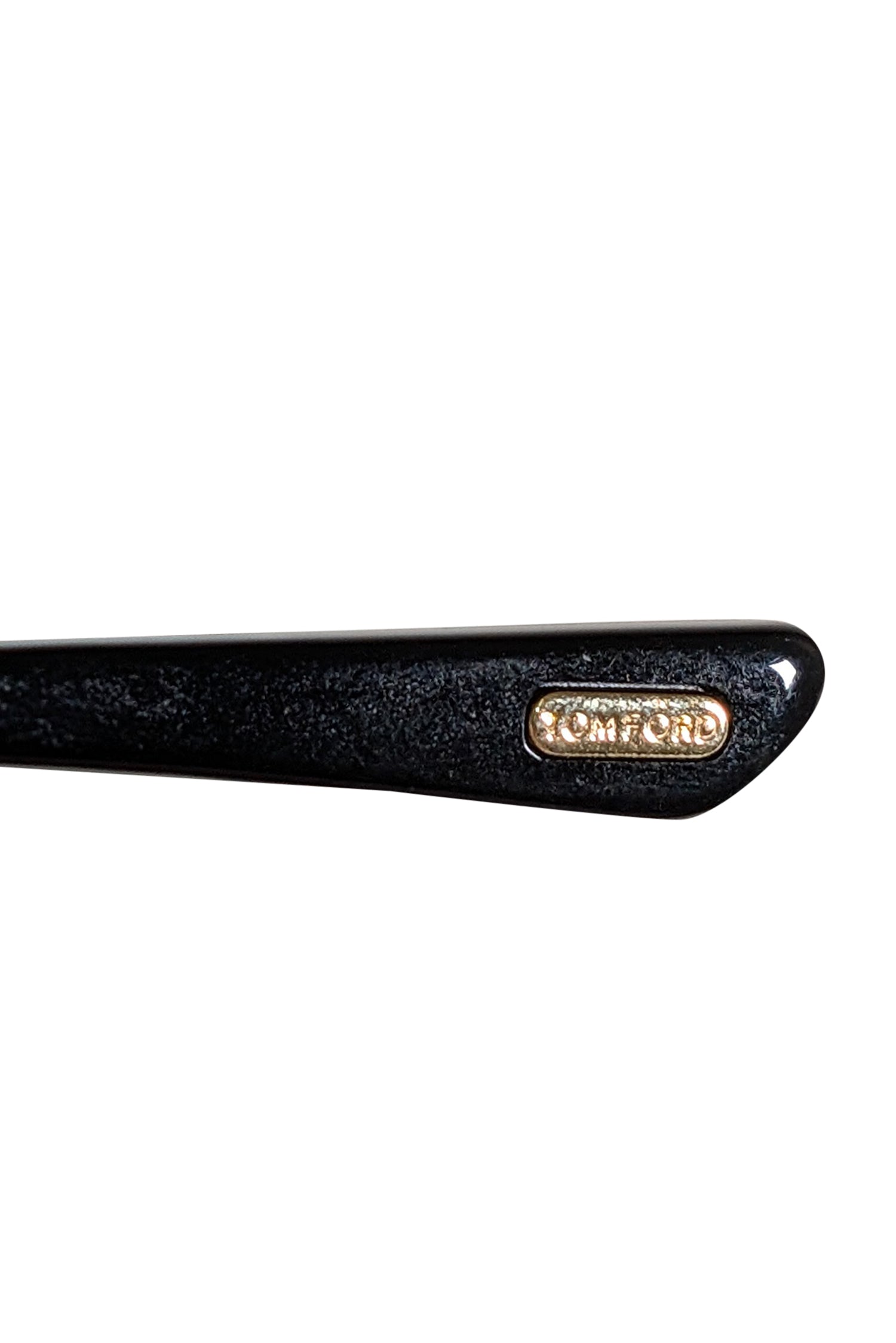 Tom Ford Jacquetta Black & Gold Glam Sunglasses