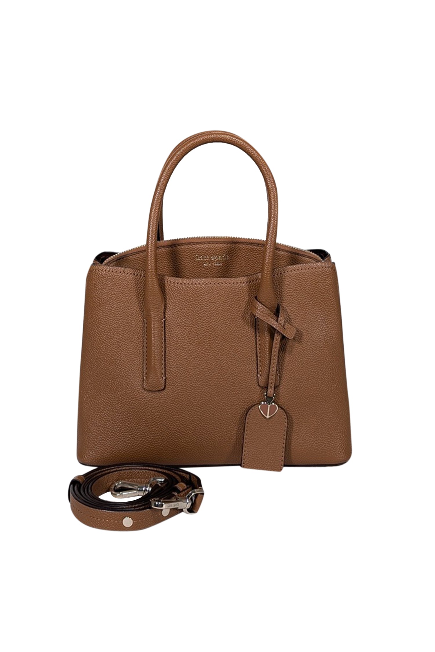 Kate Spade Tan Grained Leather Crossbody Bag - A Chic Fashion Essential