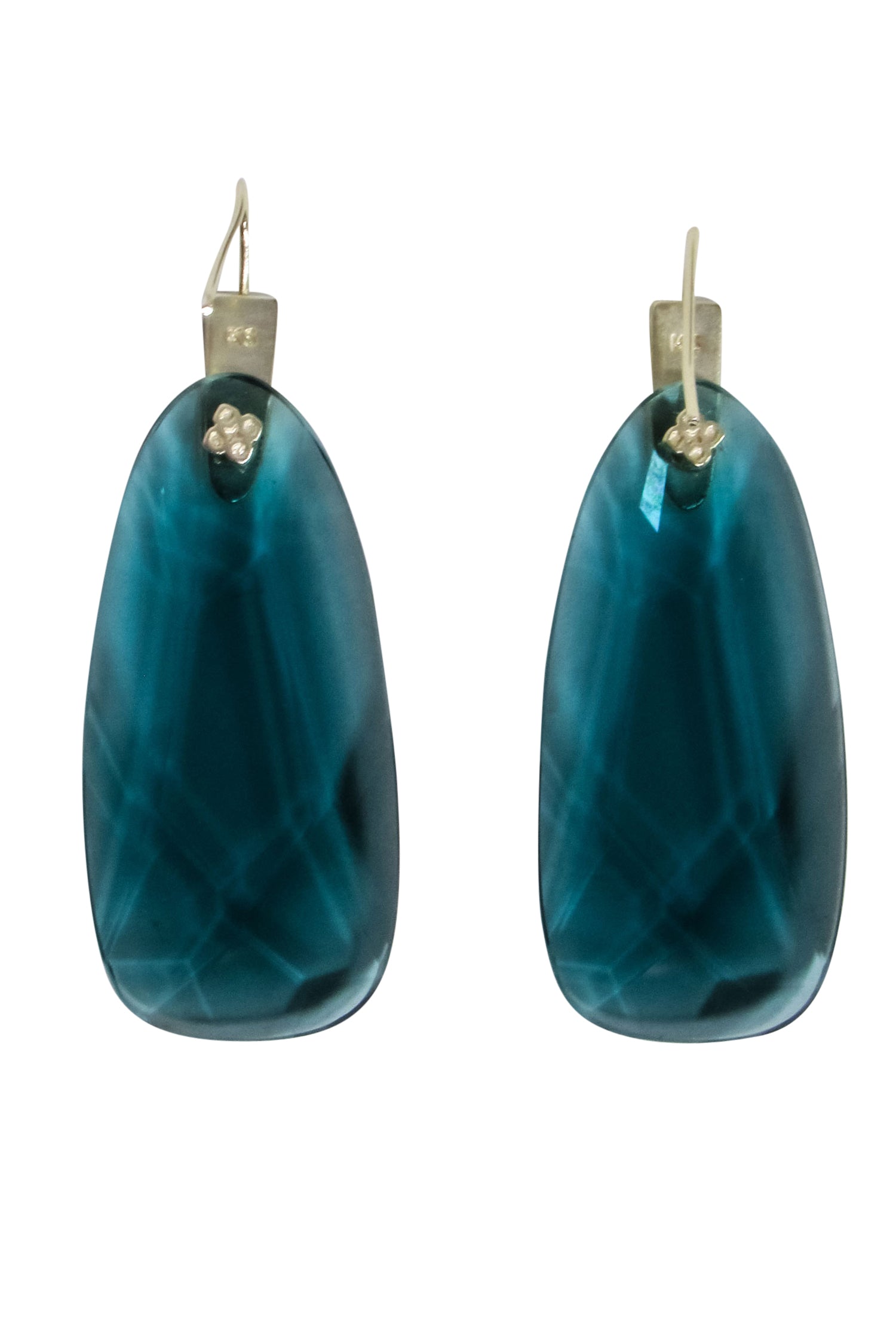 Kendra Scott's Enchanting Dark Teal Dangle Earrings