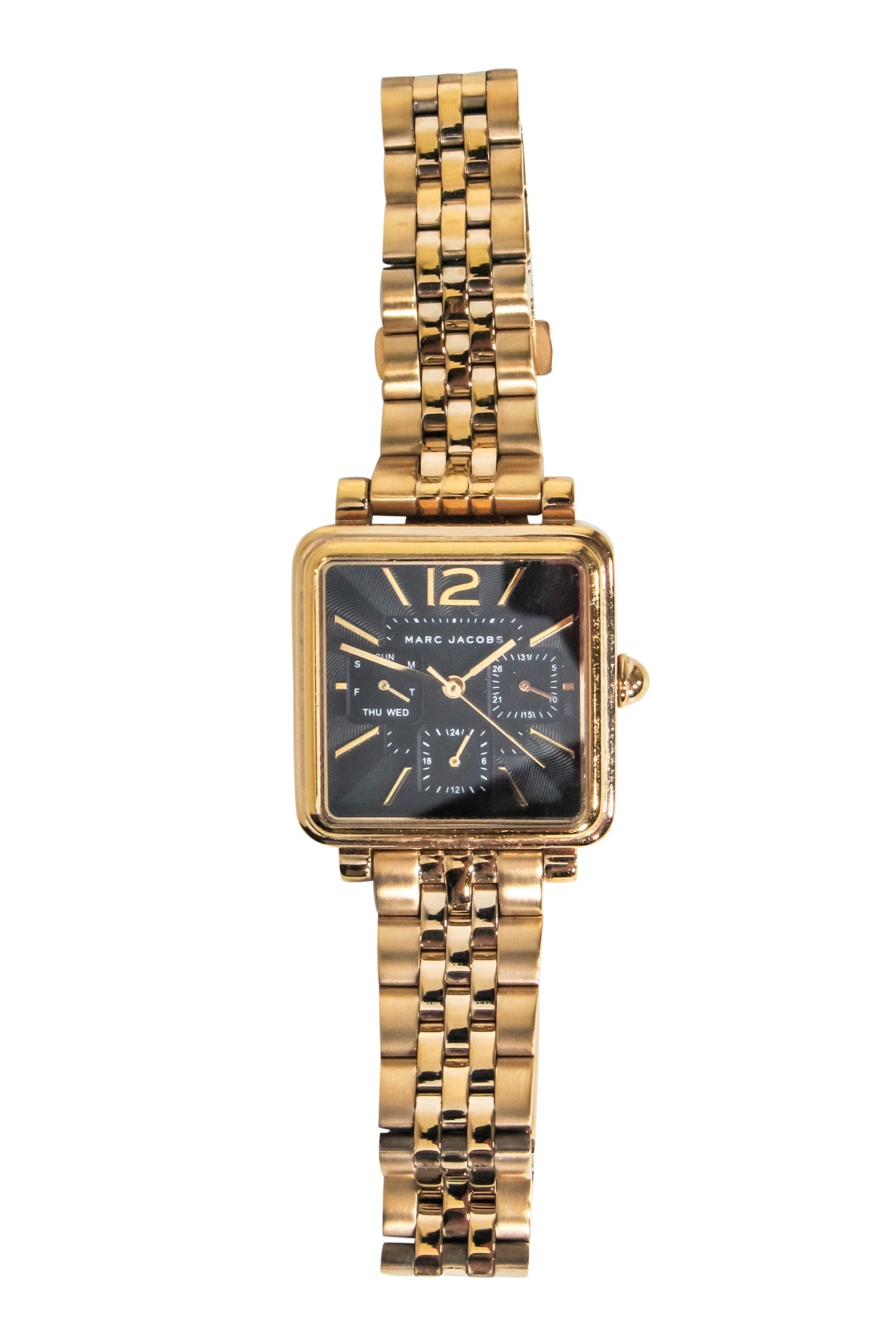 Marc Jacobs Gold Chain Link Watch: A Stylish Statement Piece