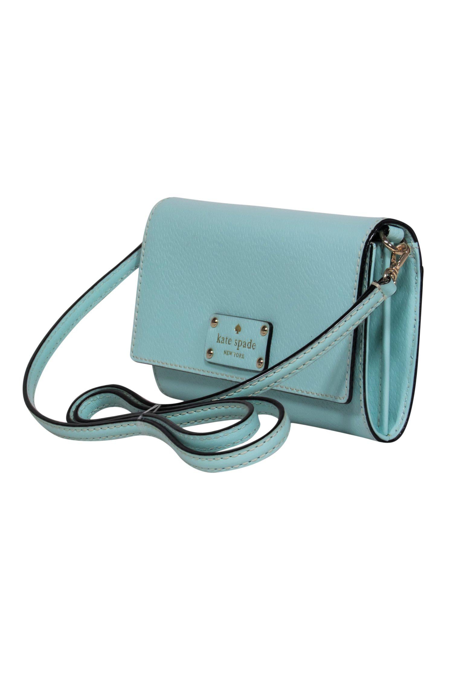 Kate Spade Mint Textured Leather: The Ultimate Convertible Clutch