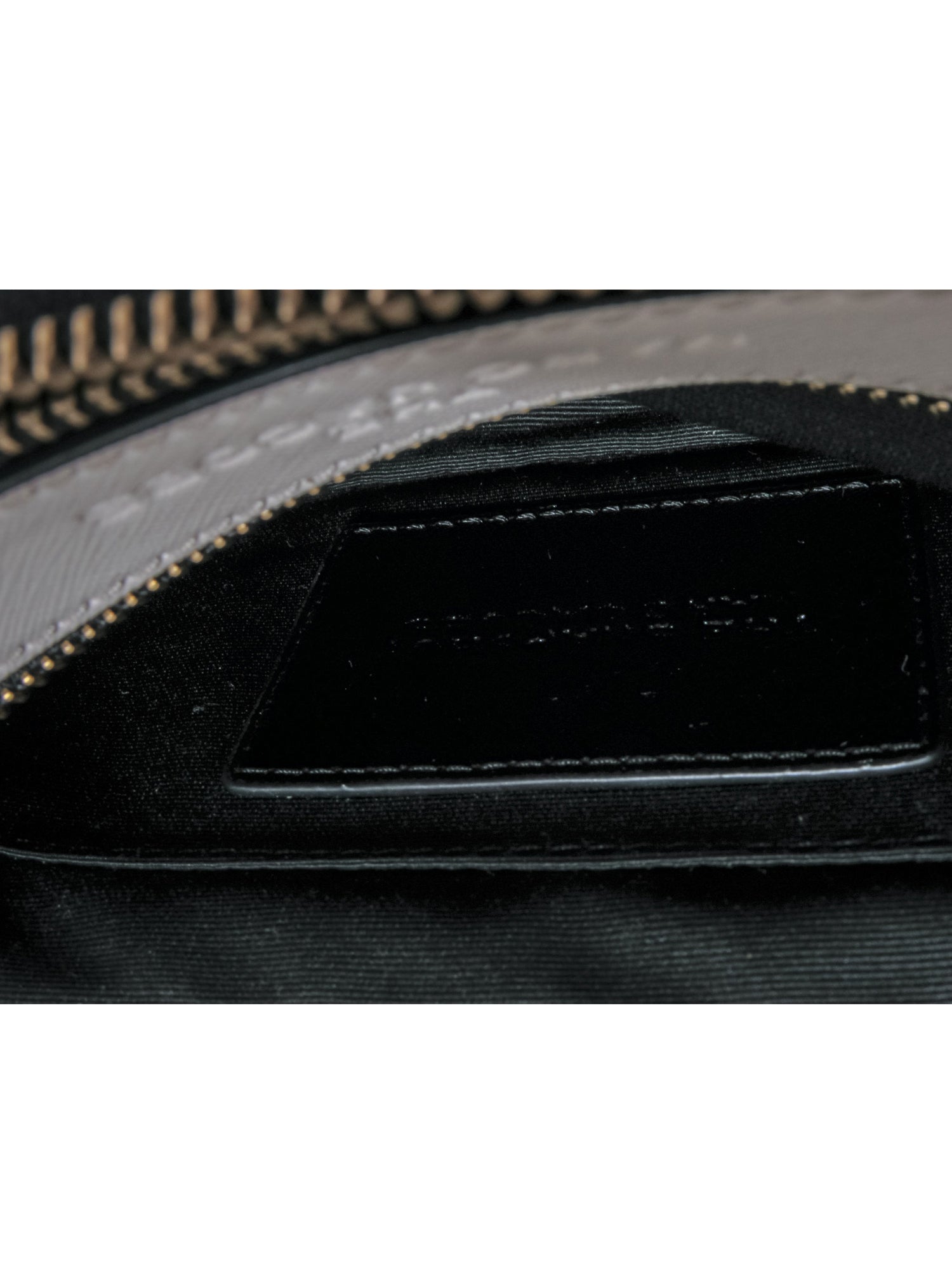 Marc Jacobs - Stunning Black, Pink & Gold Colorblock Snapshot Crossbody Bag