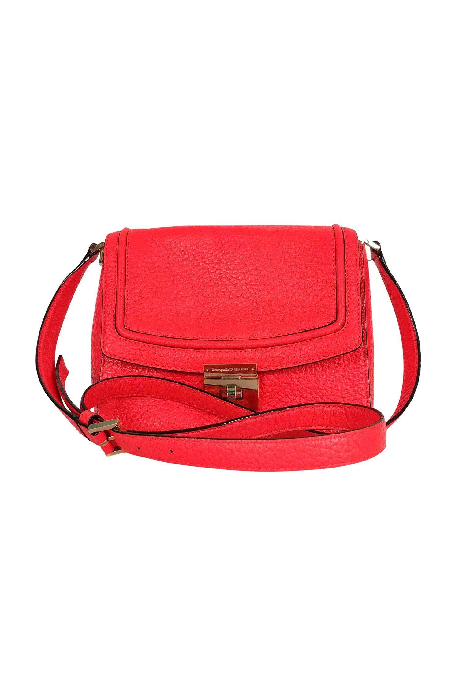 Kate Spade Neon Orange Everett Way Merrick Crossbody - A Bold Fashion Statement