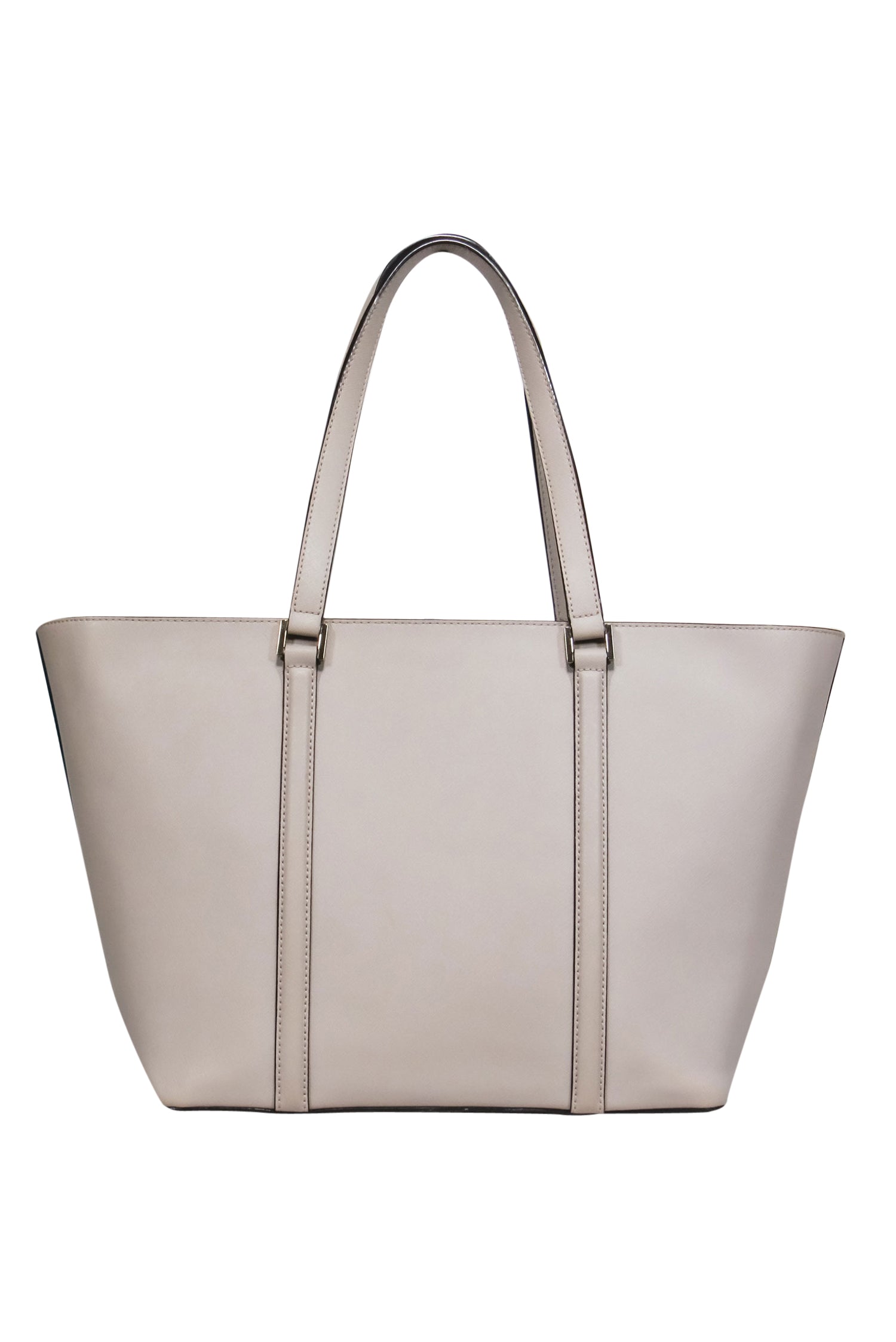 Kate Spade's Stunning Beige Textured Large Zippered Tote Bag
