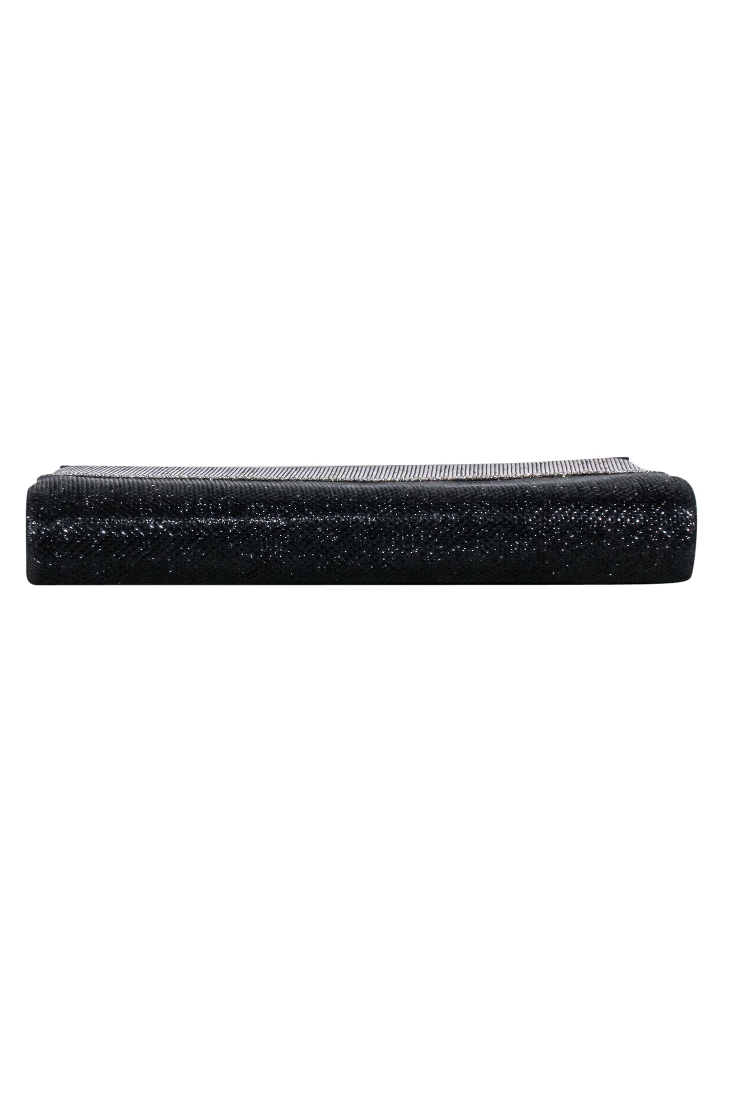 Karen Millen's Glittering Gold & Black Clutch: A Sparkling Accessory