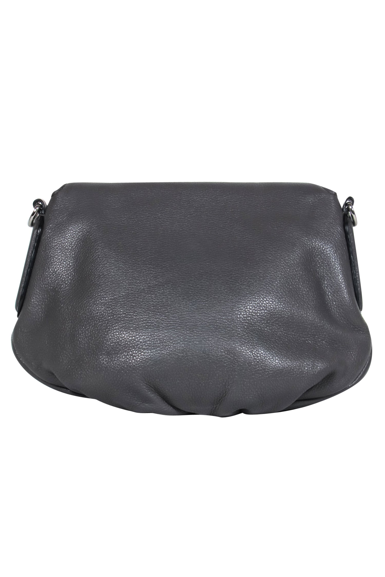 Marc by Marc Jacobs Gray Leather Flap Crossbody Bag - A Timeless Fashion Essential