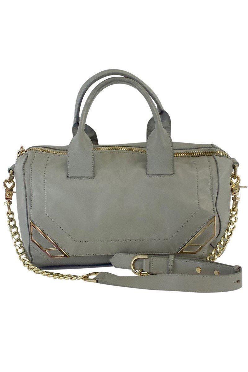 Botkier's Stunning Grey Leather Satchel - A Must - Have!