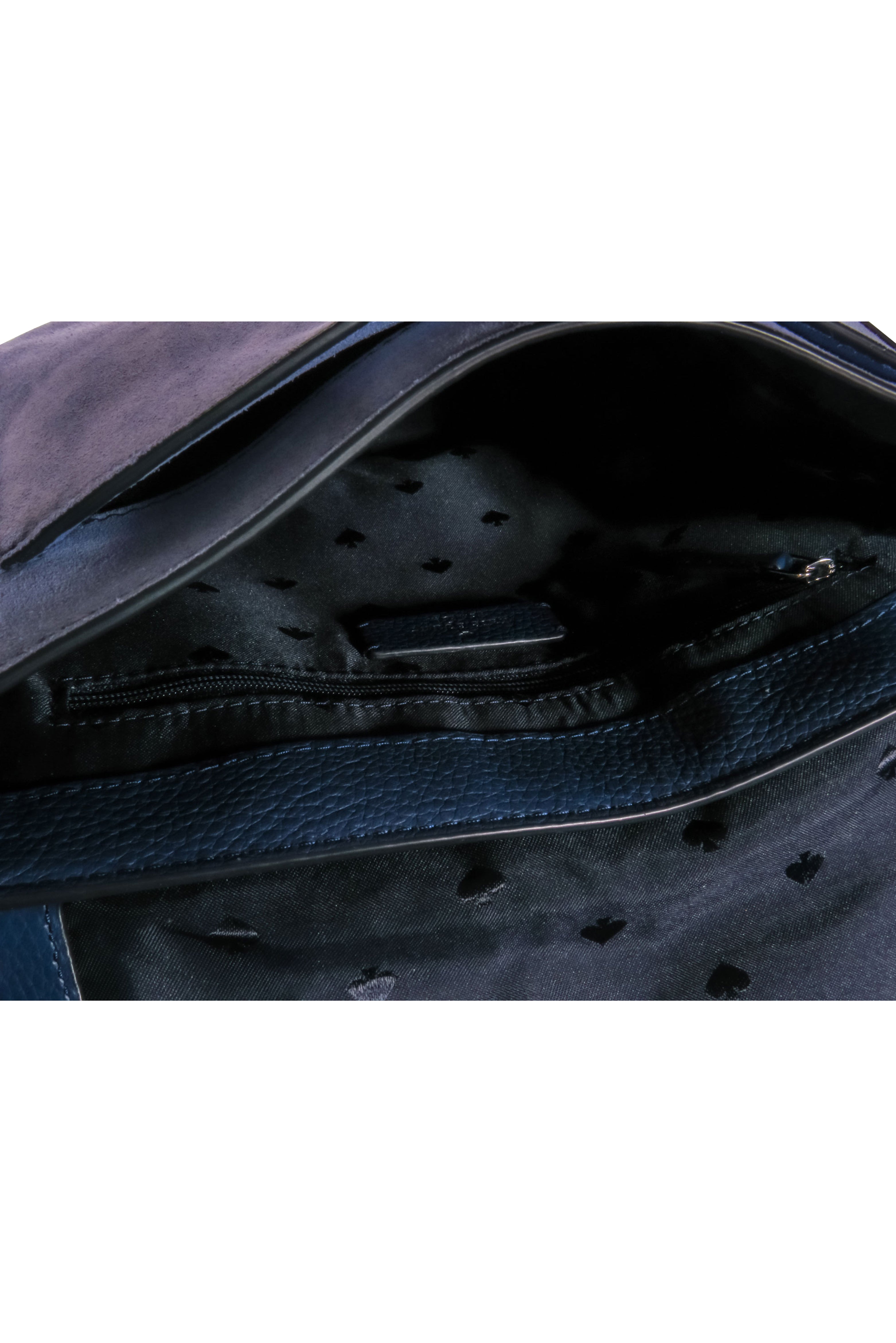 Kate Spade Blue Leather & Suede Fold-Over Crossbody Purse: A Stylish Must-Have
