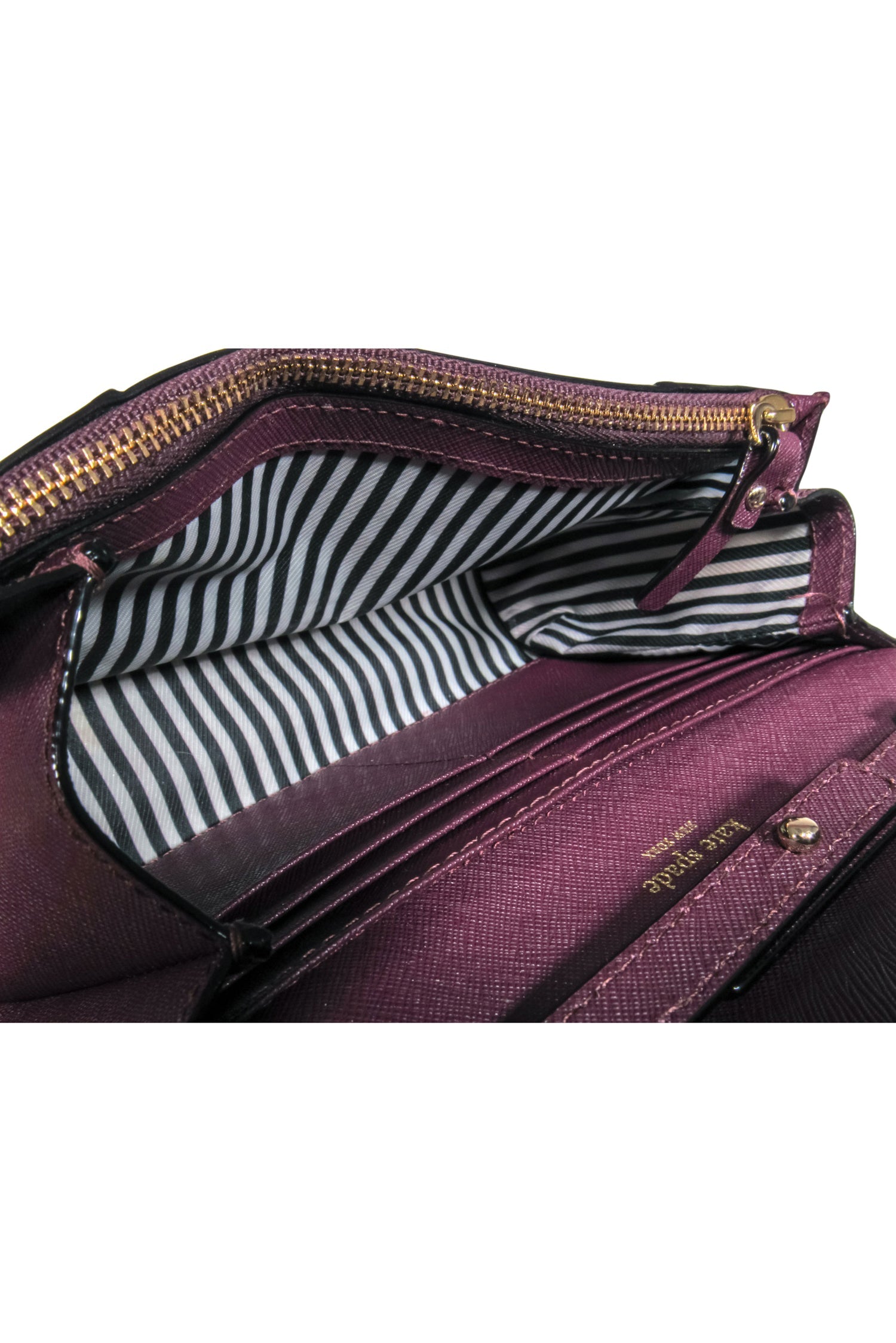 Kate Spade Maroon Saffiano Leather Crossbody - A Chic Essential