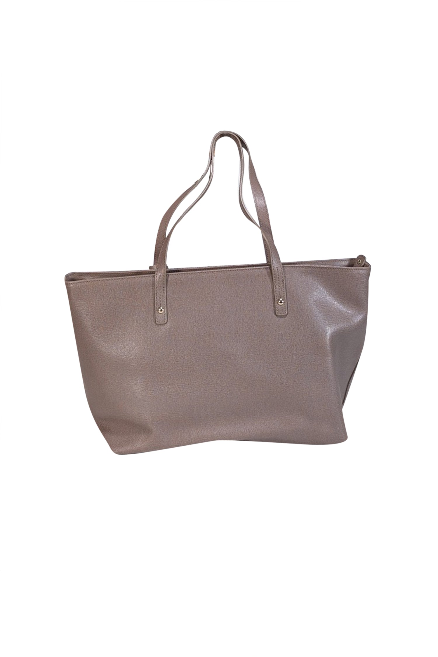 Furla - Exquisite Dark Beige Medium Tote Bag