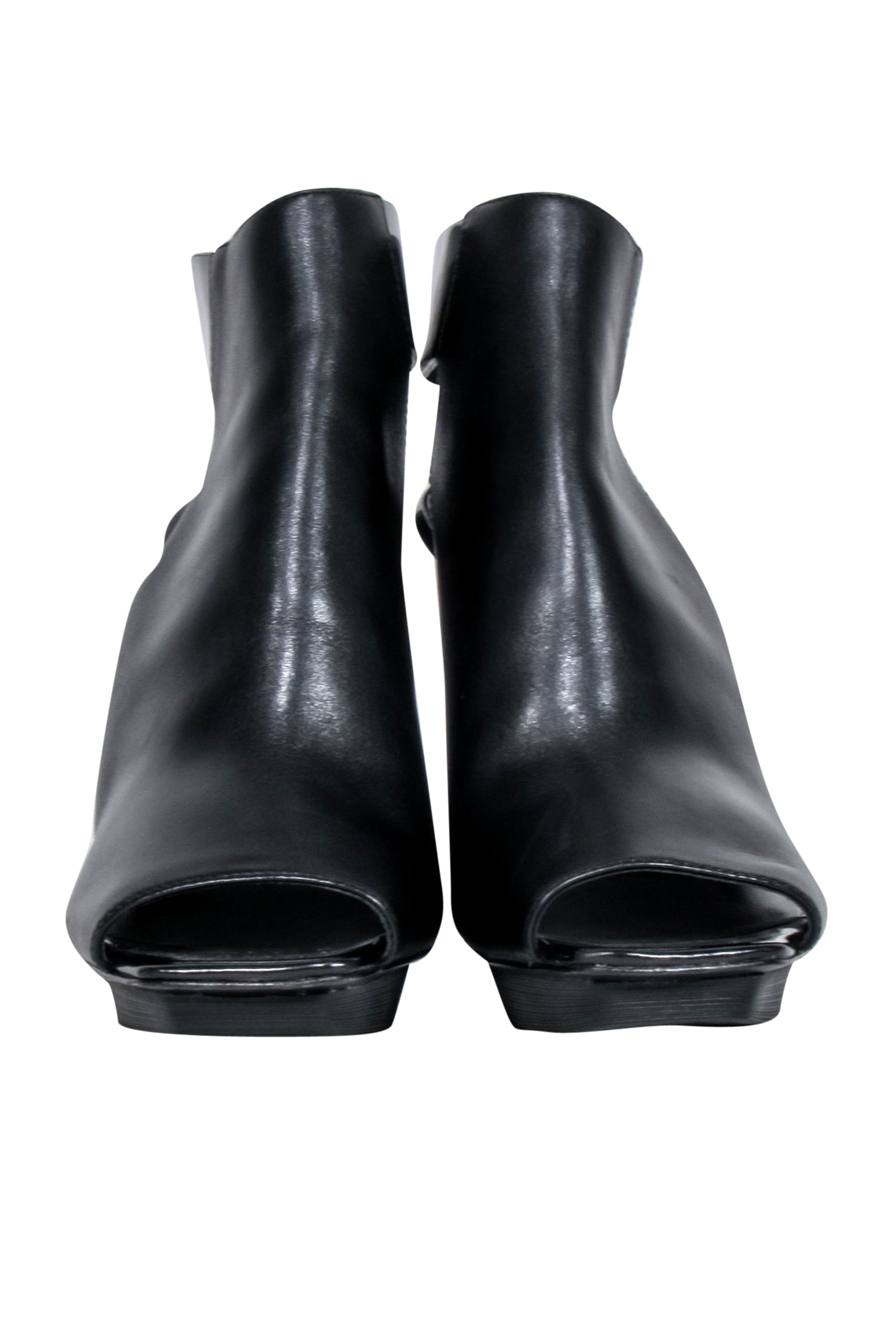 3.1 Phillip Lim's Chic Black Open Toe Cutout Short Boots - Size 9