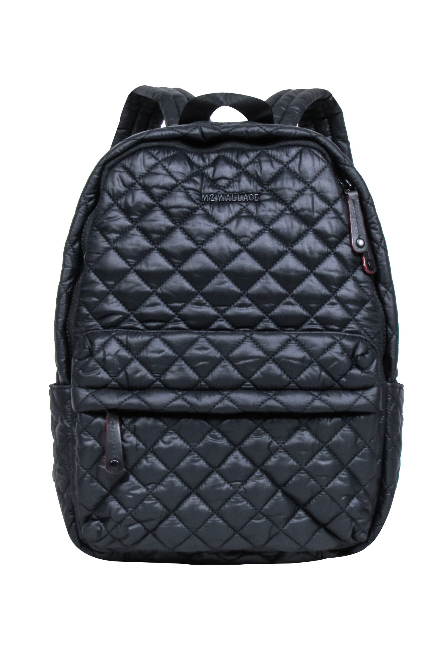 MZ Wallace Black Quilted Stylish Backpack