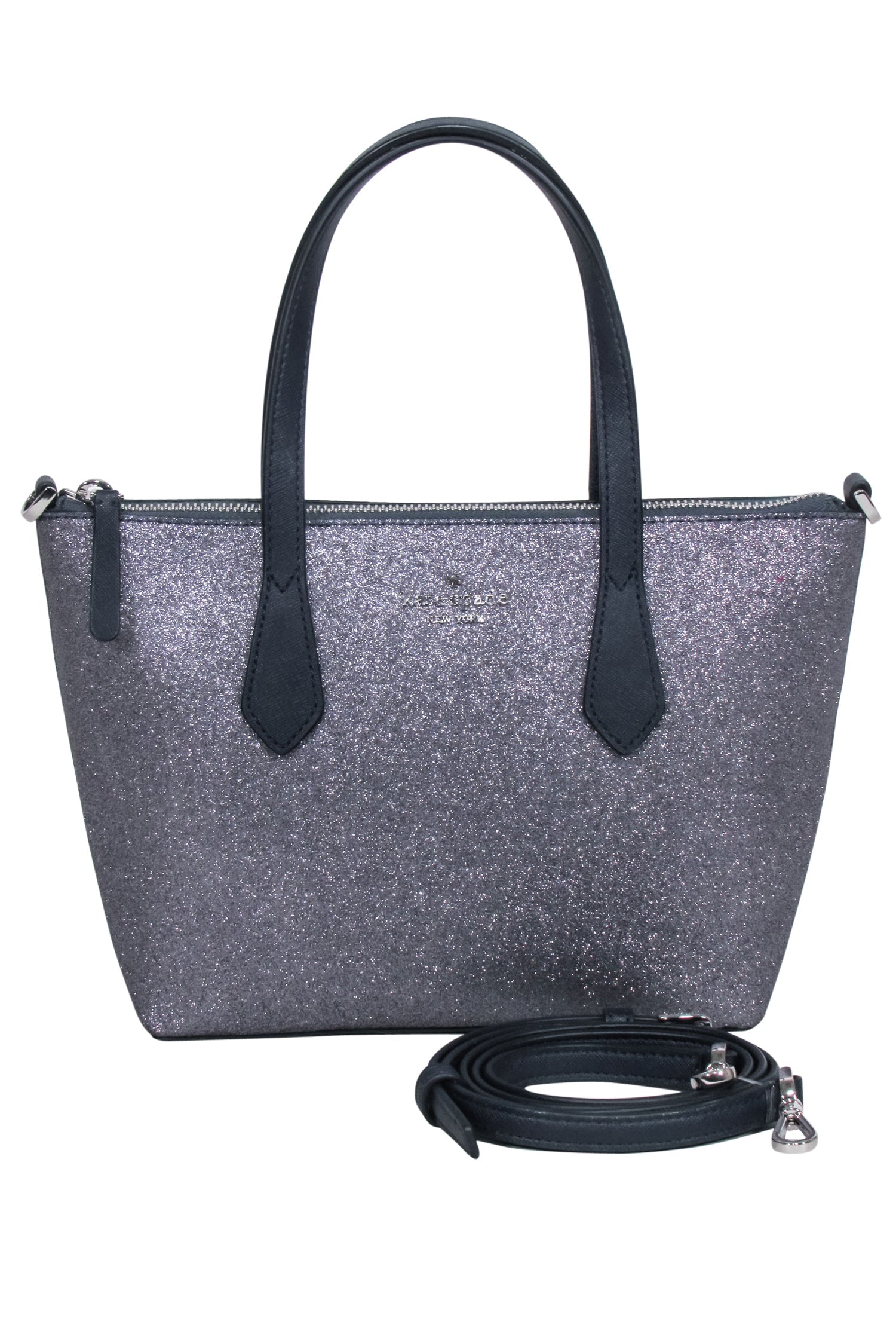 Kate Spade - Sparkling Dusk Navy Joeley Glitter Satchel