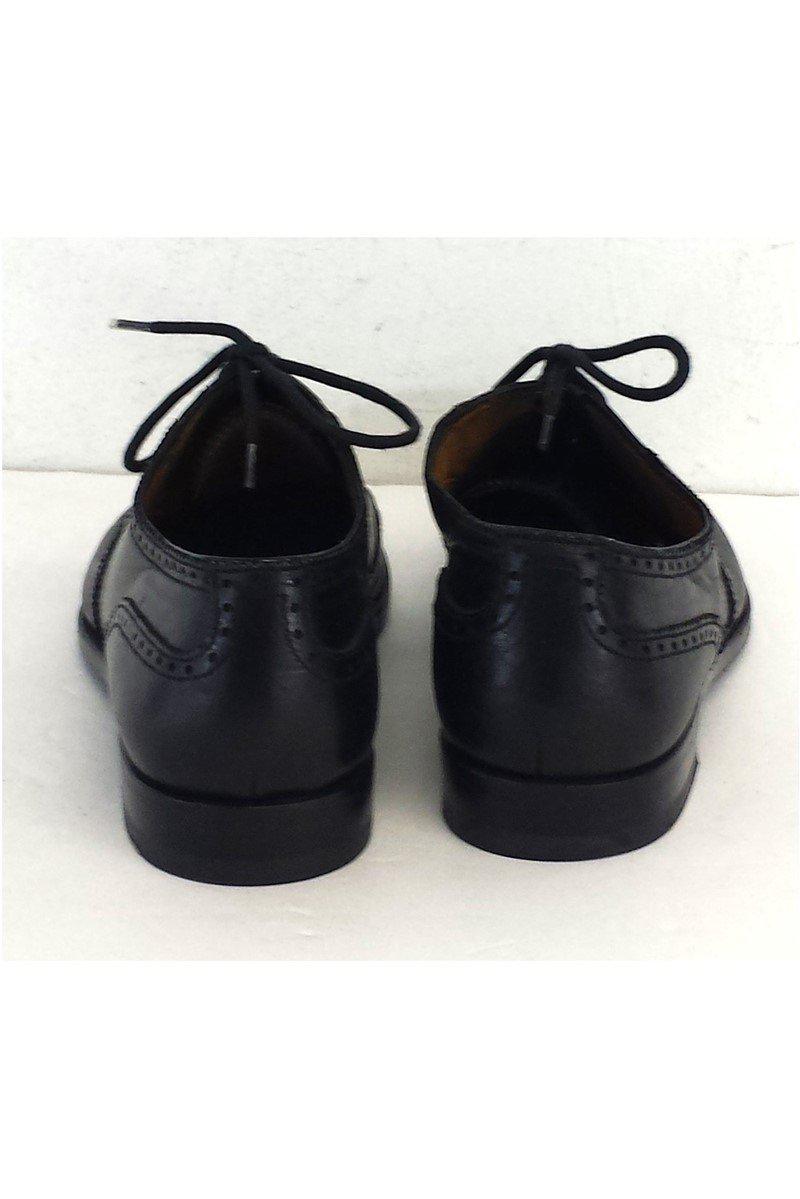 Stylish Ralph Lauren Collection - Black Leather Oxford Shoes, Size 9