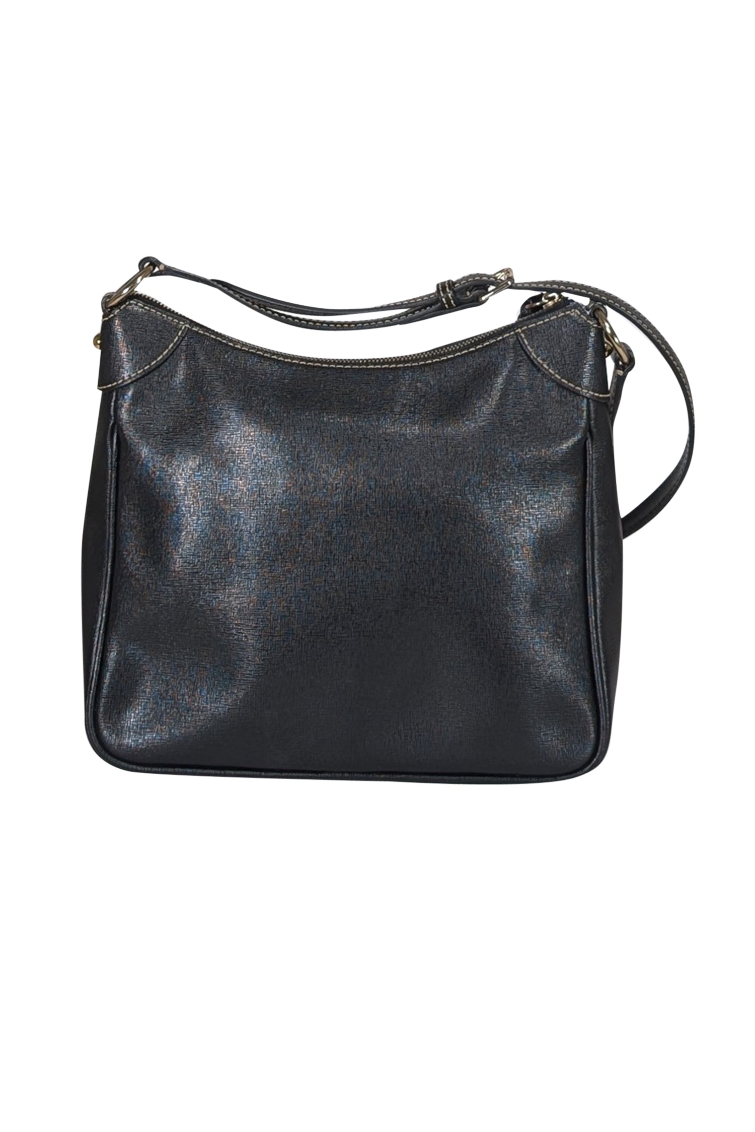 Dooney & Bourke - Stylish Black Leather Crossbody Bag