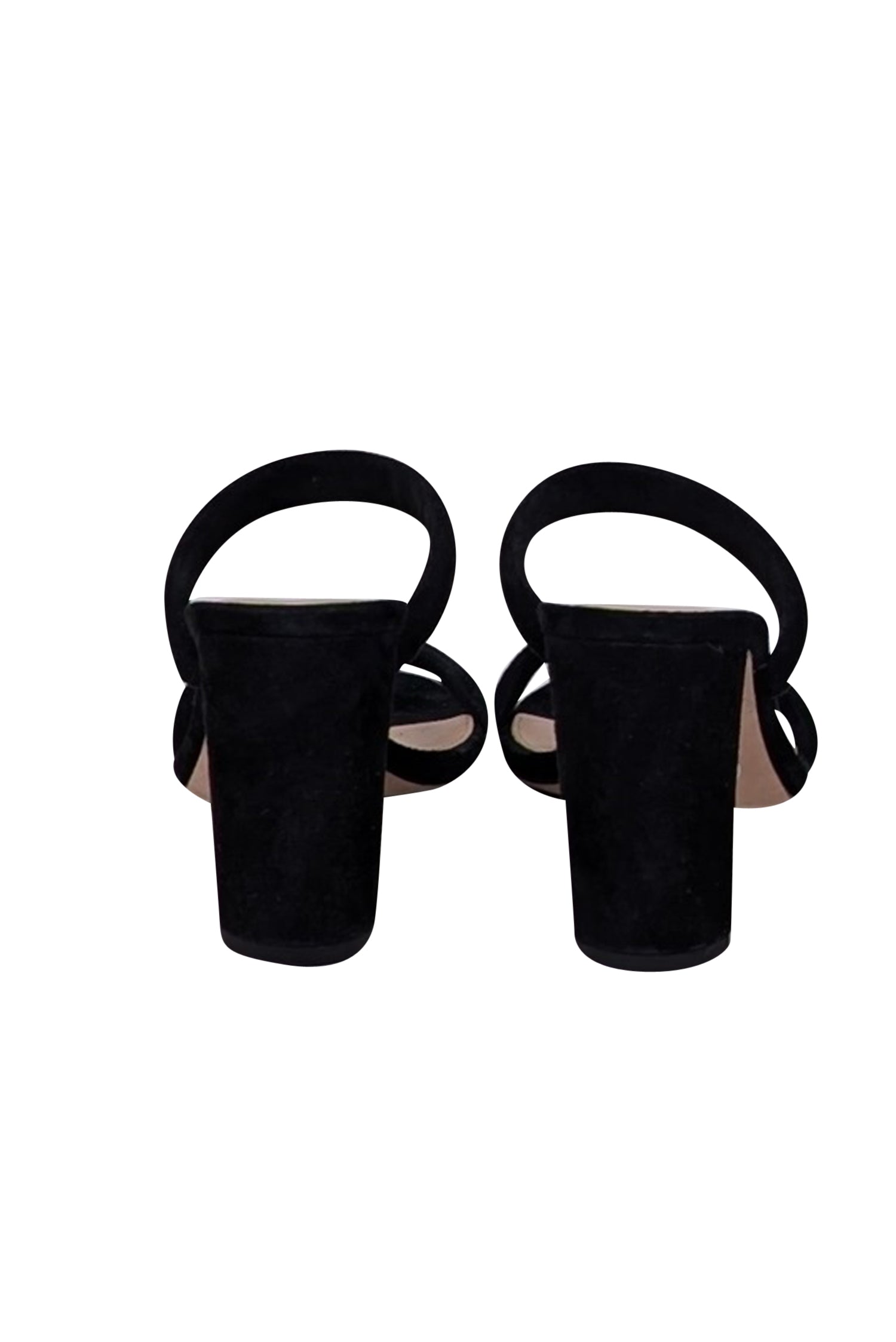 Veronica Beard's Stunning Black Suede Strappy Heeled Sandals - Size 8.5