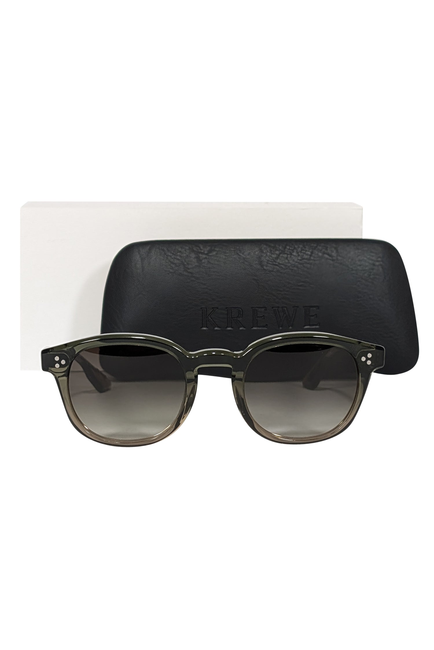 Krewe Connick Dark Green Sunglasses - Style for Sunny Days