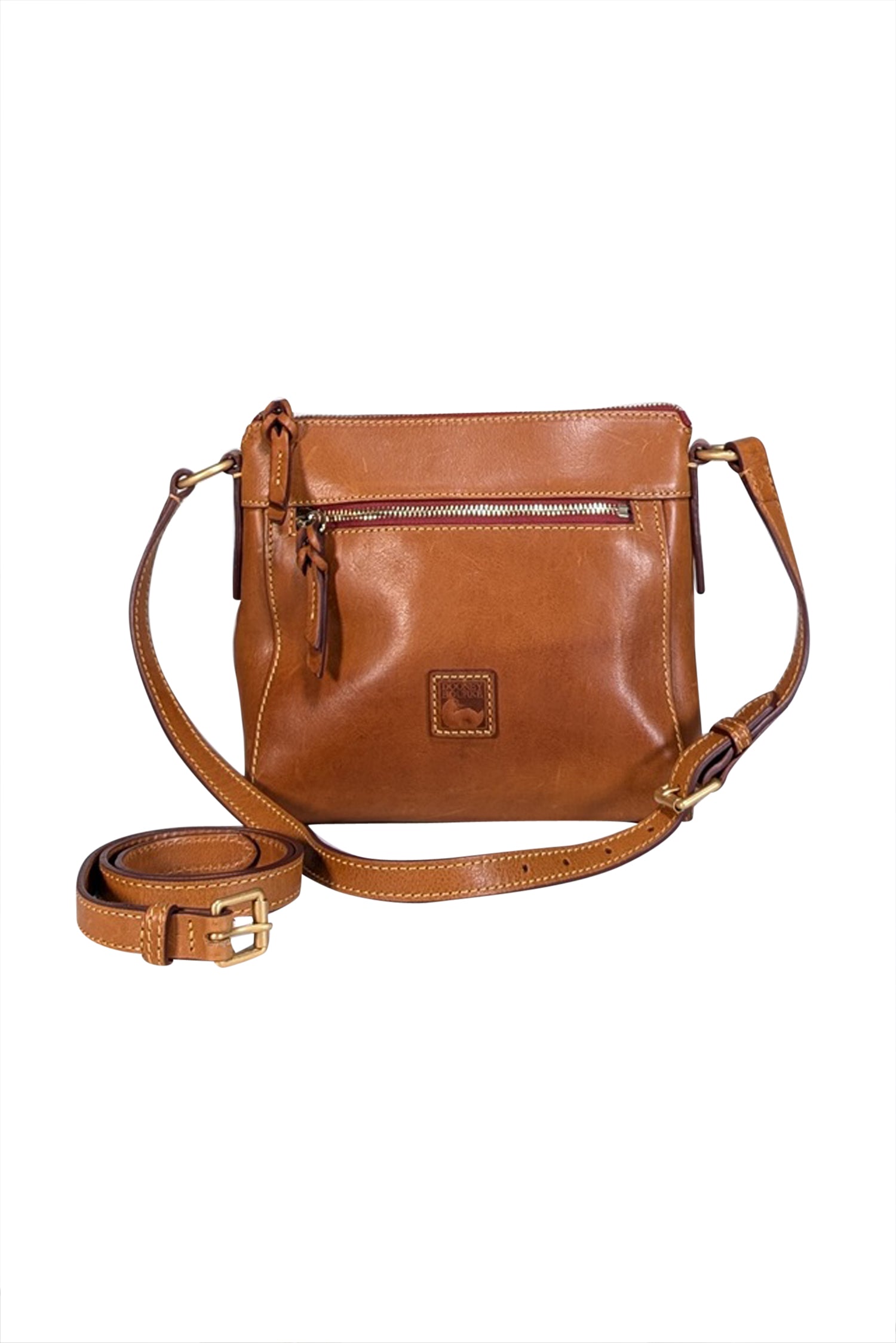 Dooney & Bourke Tan Leather Fashionable Shoulder Bag