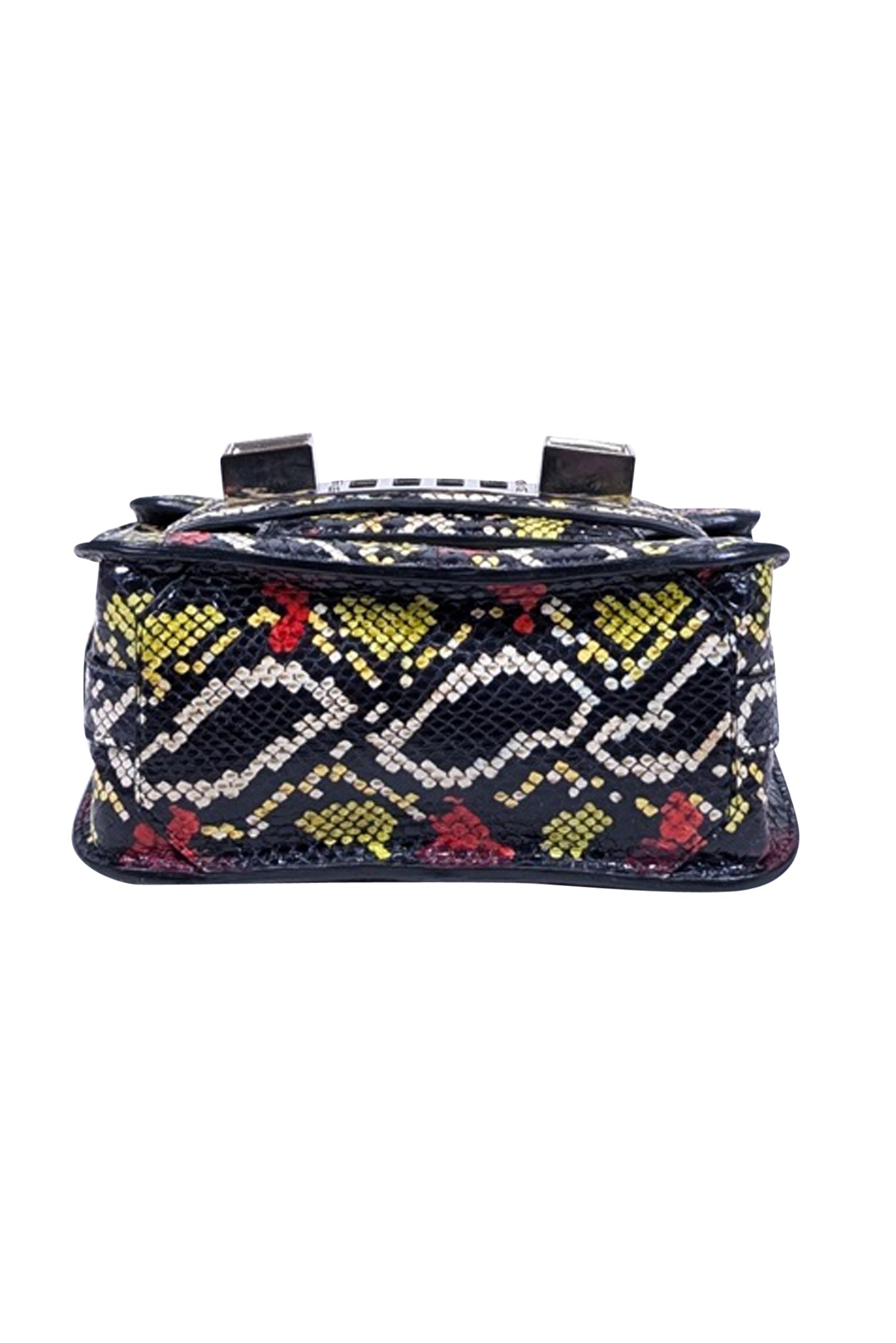 Proenza Schouler - Exquisite Black & Multi - Color Snake Skin Print Crossbody Bag