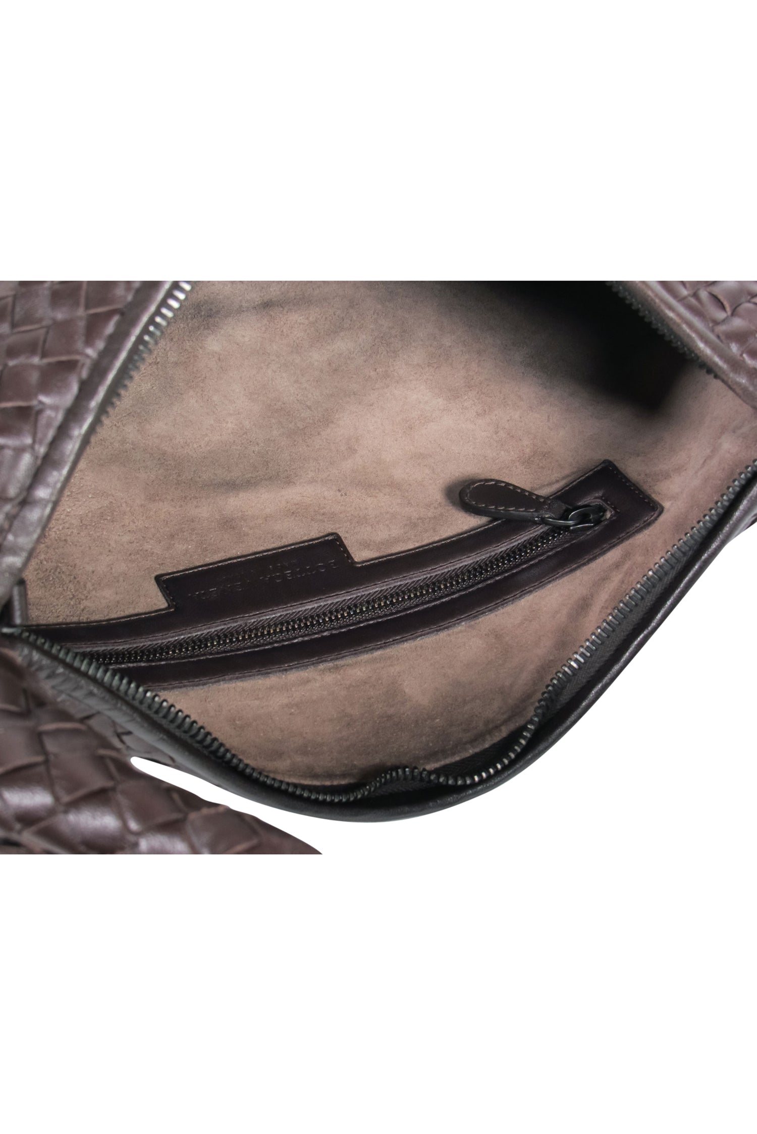 Bottega Veneta - Luxurious Dark Brown Woven Intrecciato Hobo Bag
