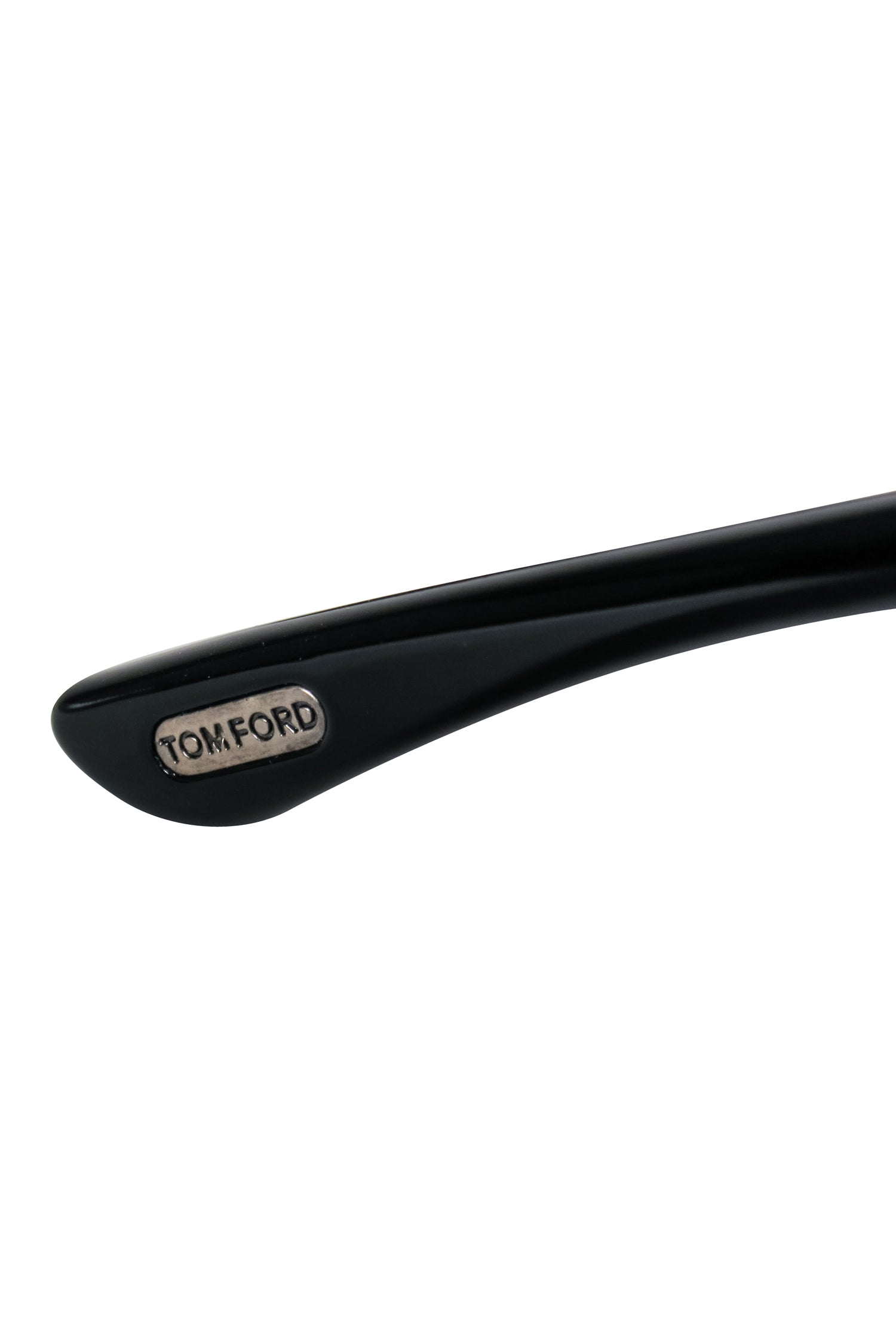 Tom Ford - Stunning Black Jennifer Oval Sunglasses with Cutouts