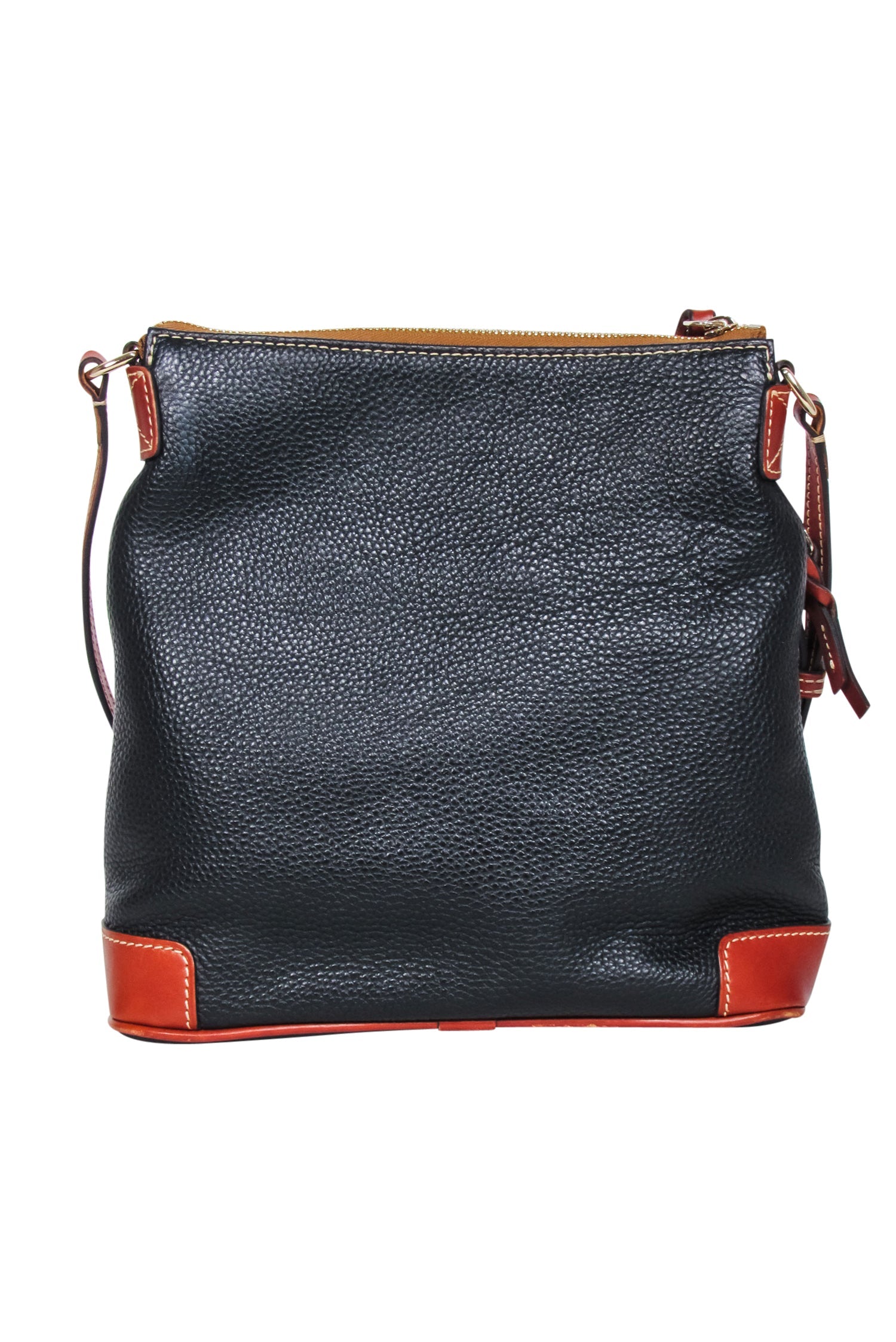 Dooney & Bourke - Stunning Black Pebbled Leather Crossbody