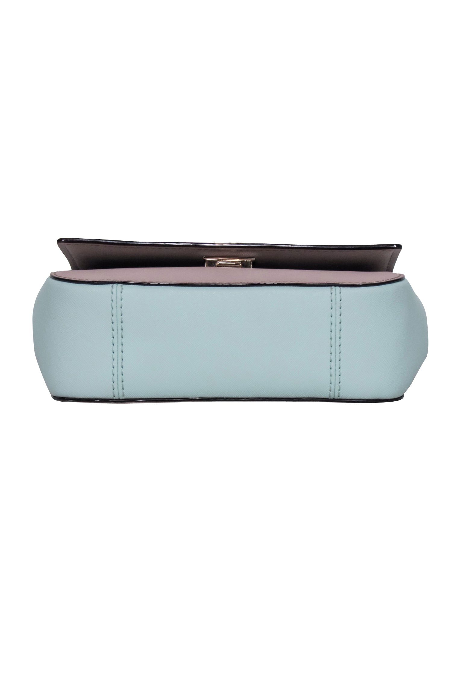 Kate Spade Light Blue & Taupe Colorblock Leather Crossbody Bag - A Fashionable Essential