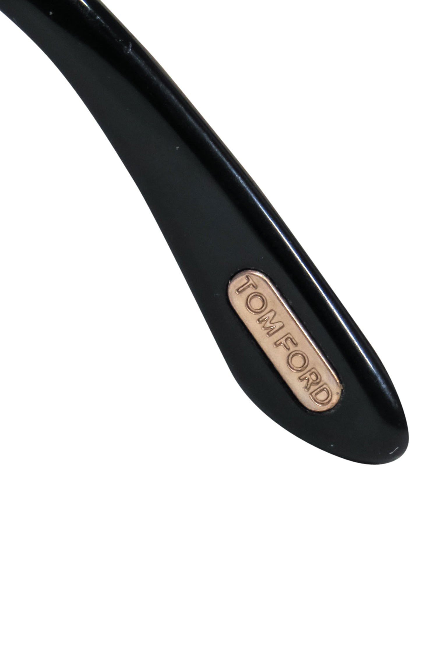 Tom Ford Black Frame Amarra Sunglasses: Purple-Toned Lenses for a Stunning Look