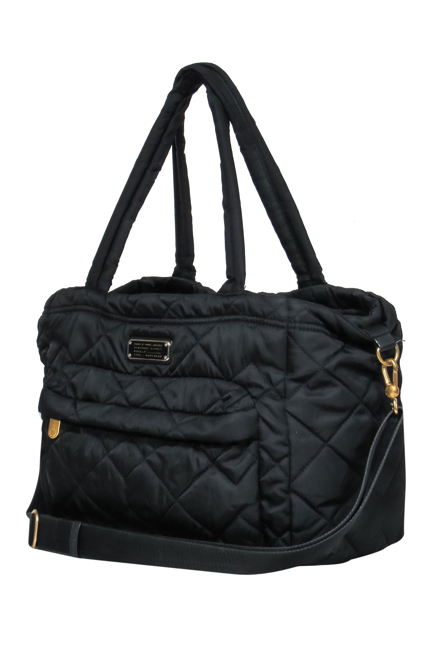 Marc by Marc Jacobs - Stunning Large Black Quilted Tote with Convertible Shoulder Strap