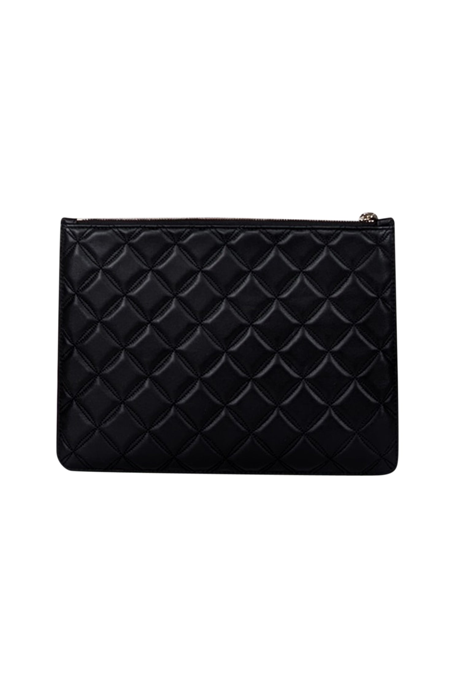 Kate Spade's Stunning Black Quilted Leather Natalia Large Zip Pouch