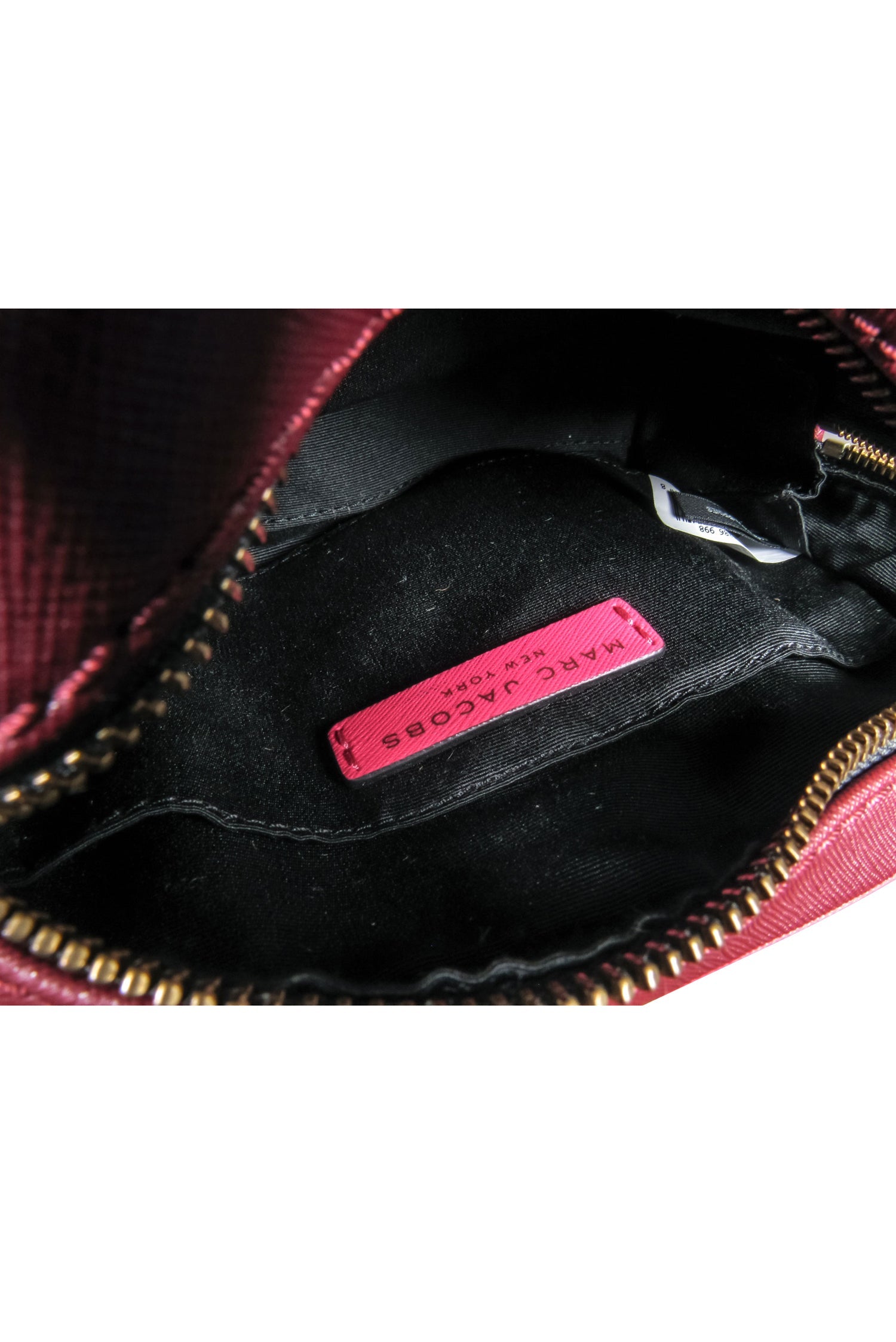 Marc Jacobs' Stunning Hot Pink Saffiano Leather Crossbody Bag