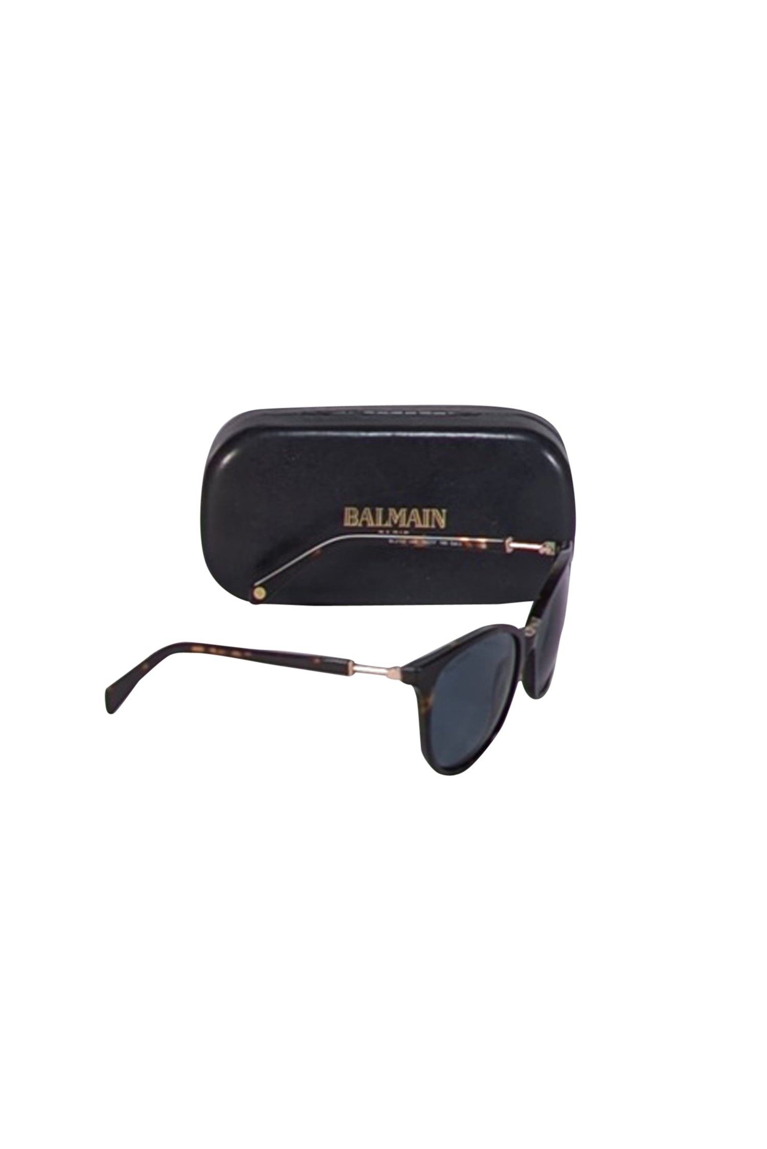Balmain Dark Brown Tortoise Round Sunglasses - Glam Up Your Look!