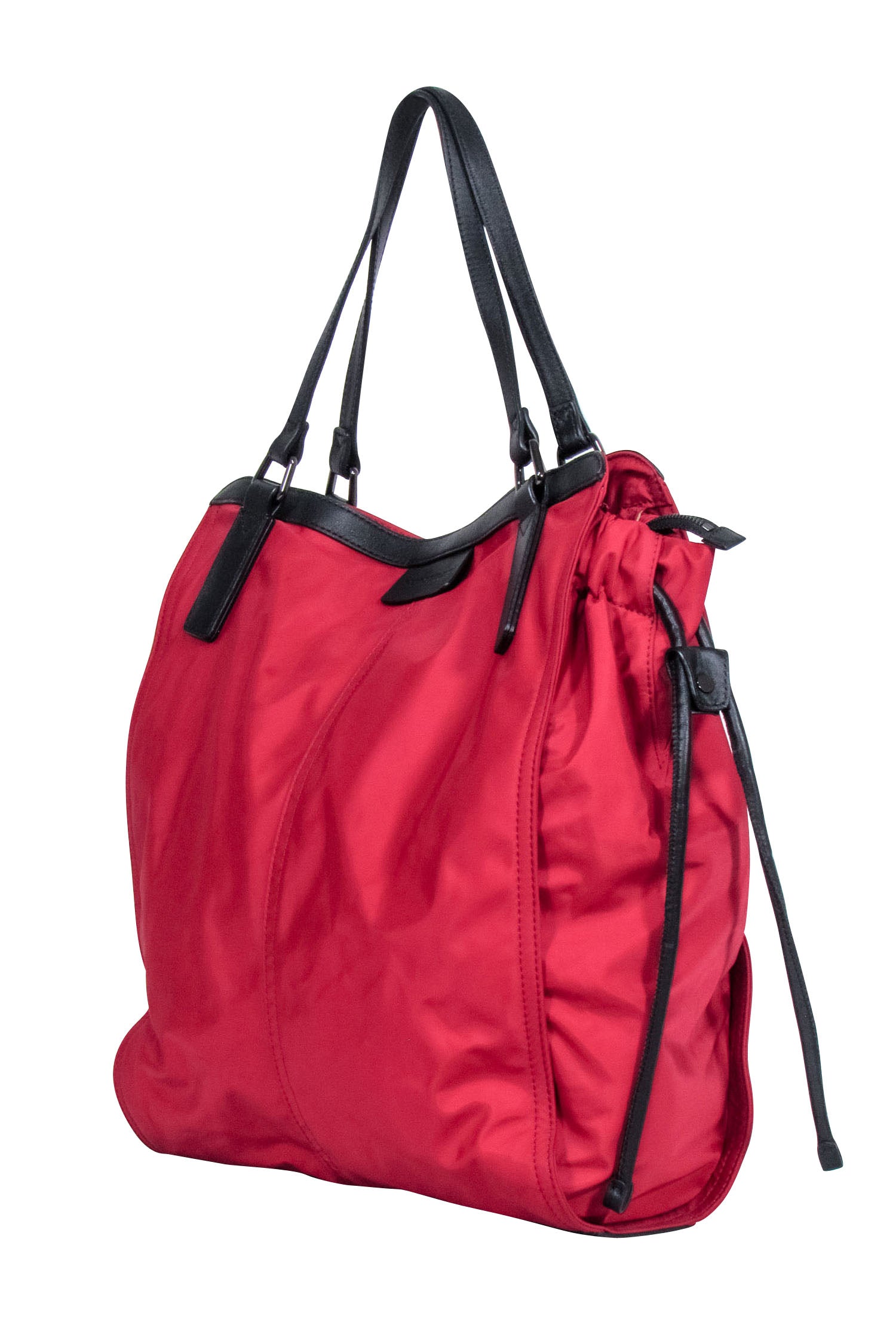 Burberry Red Nylon Tote Bag - The Ultimate Weekend Companion