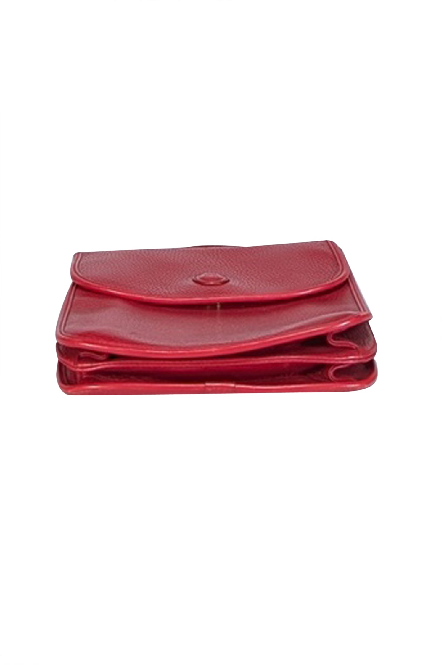 Mark Cross - Stunning Red Pebbled Leather Crossbody Bag