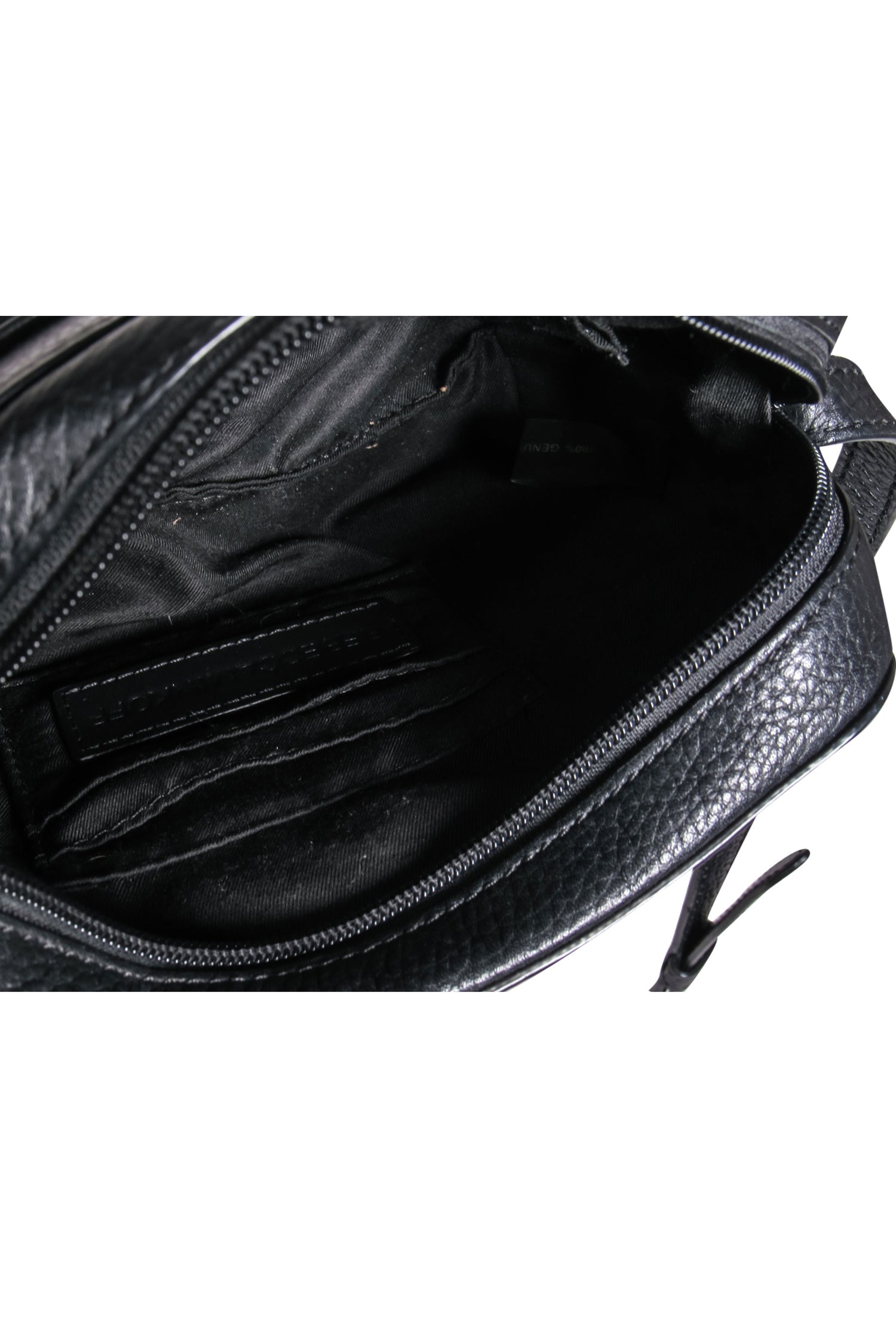 Rebecca Minkoff's Stunning Black Square Pebbled Leather Crossbody