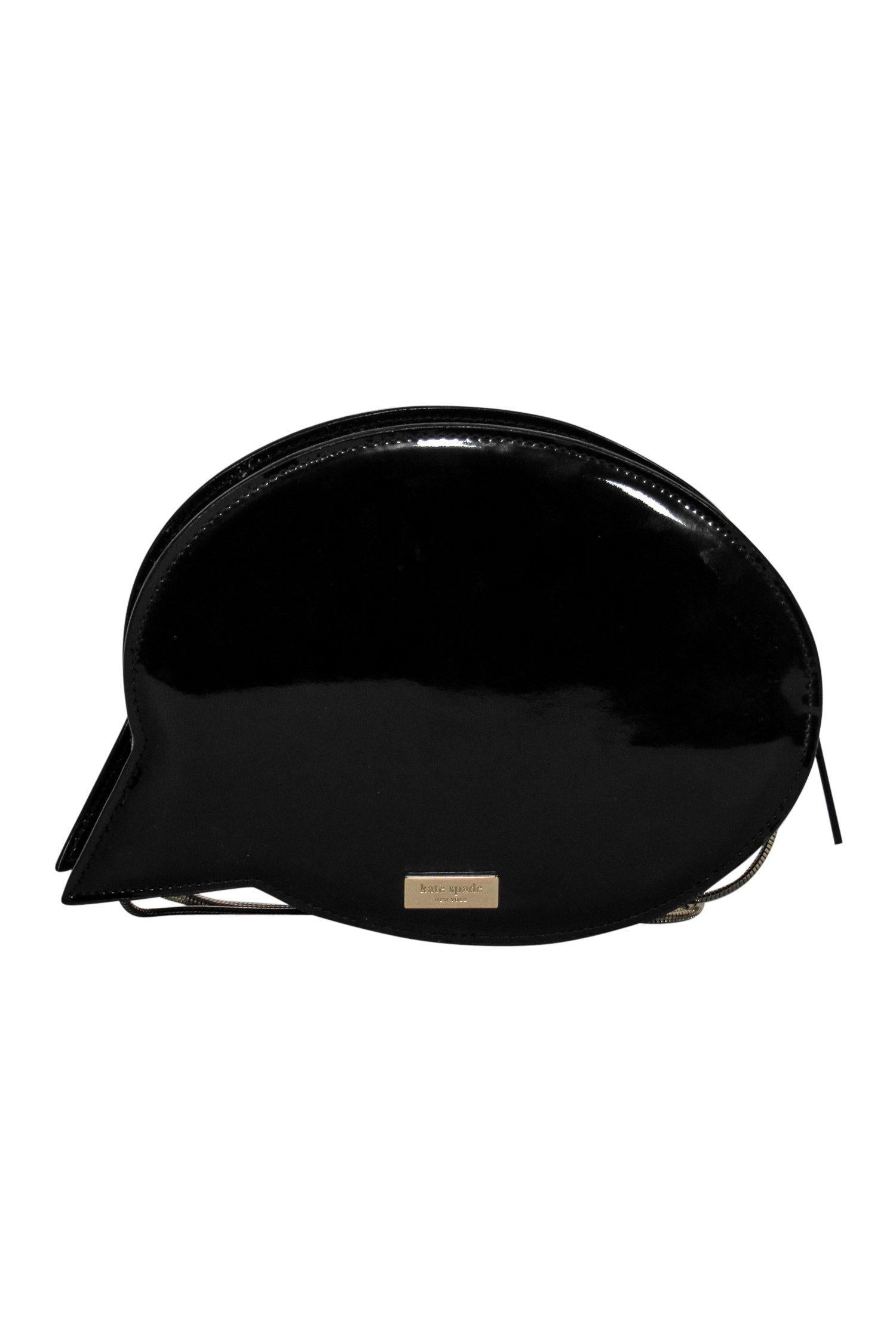 Kate Spade - Stunning Black & White Speech Bubble Pop! Crossbody