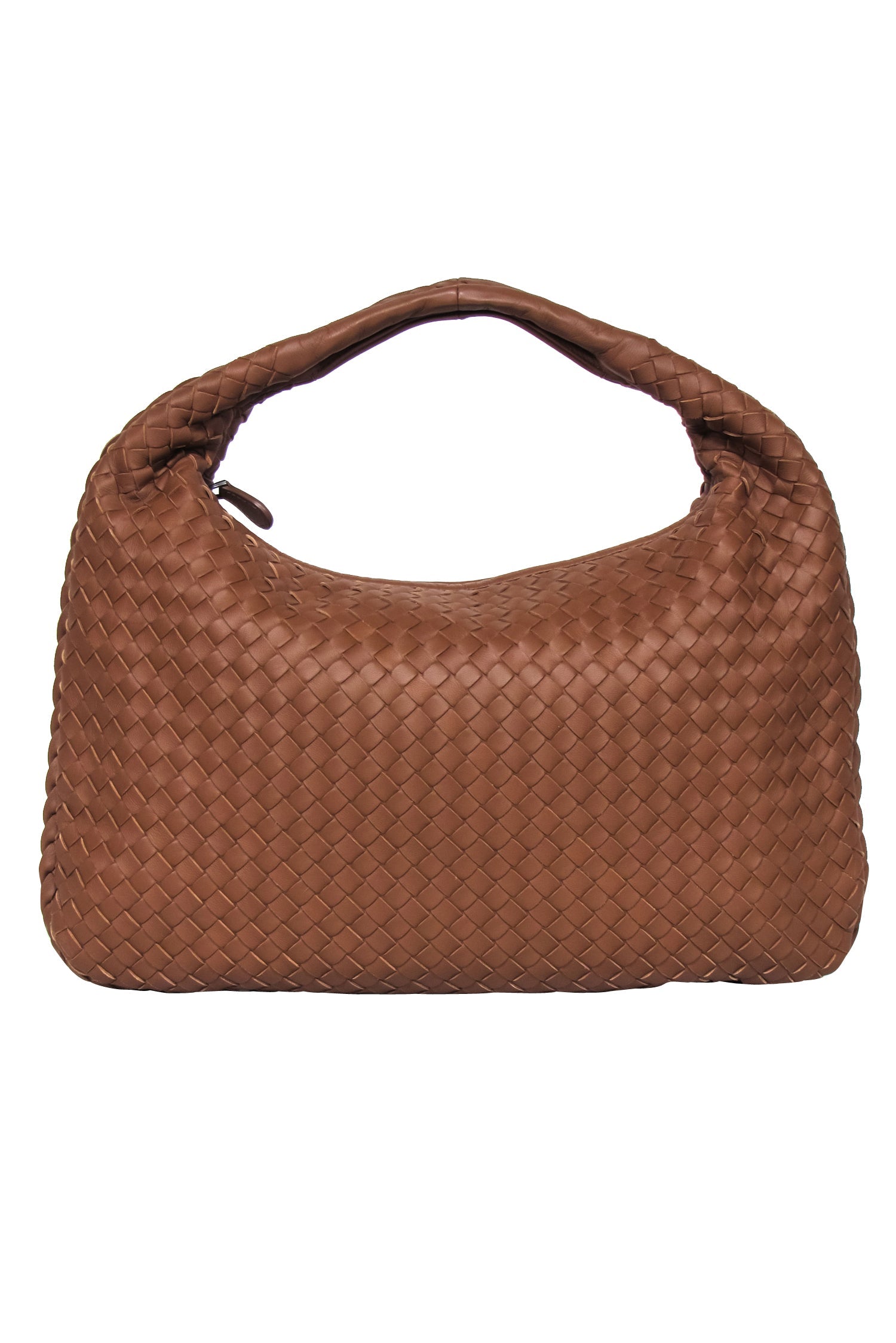 Bottega Veneta Brown Woven Leather Hobo Bag - A Timeless Bohemian Essential