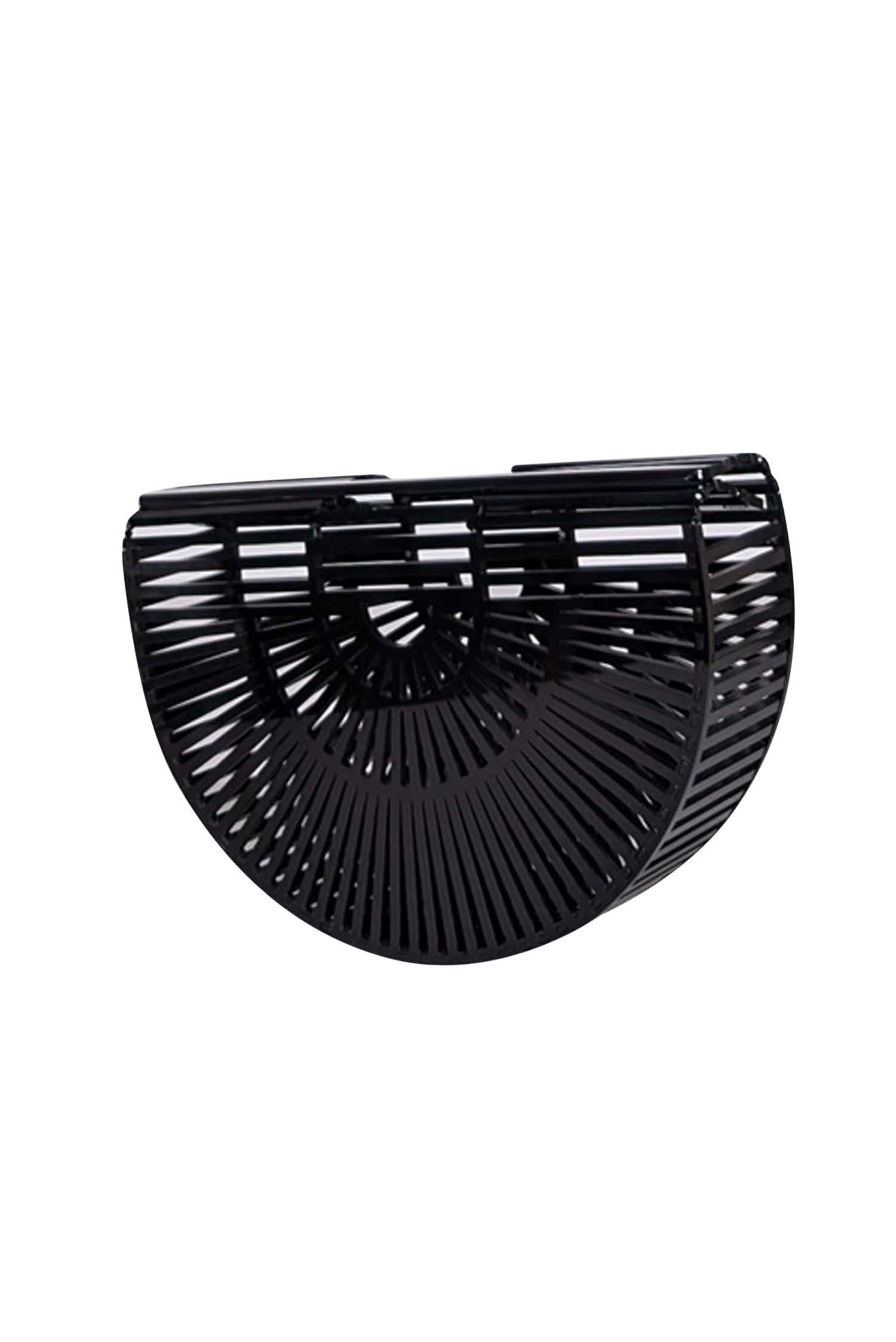 Cult Gaia's Stunning Black Acrylic Ark Small Bag