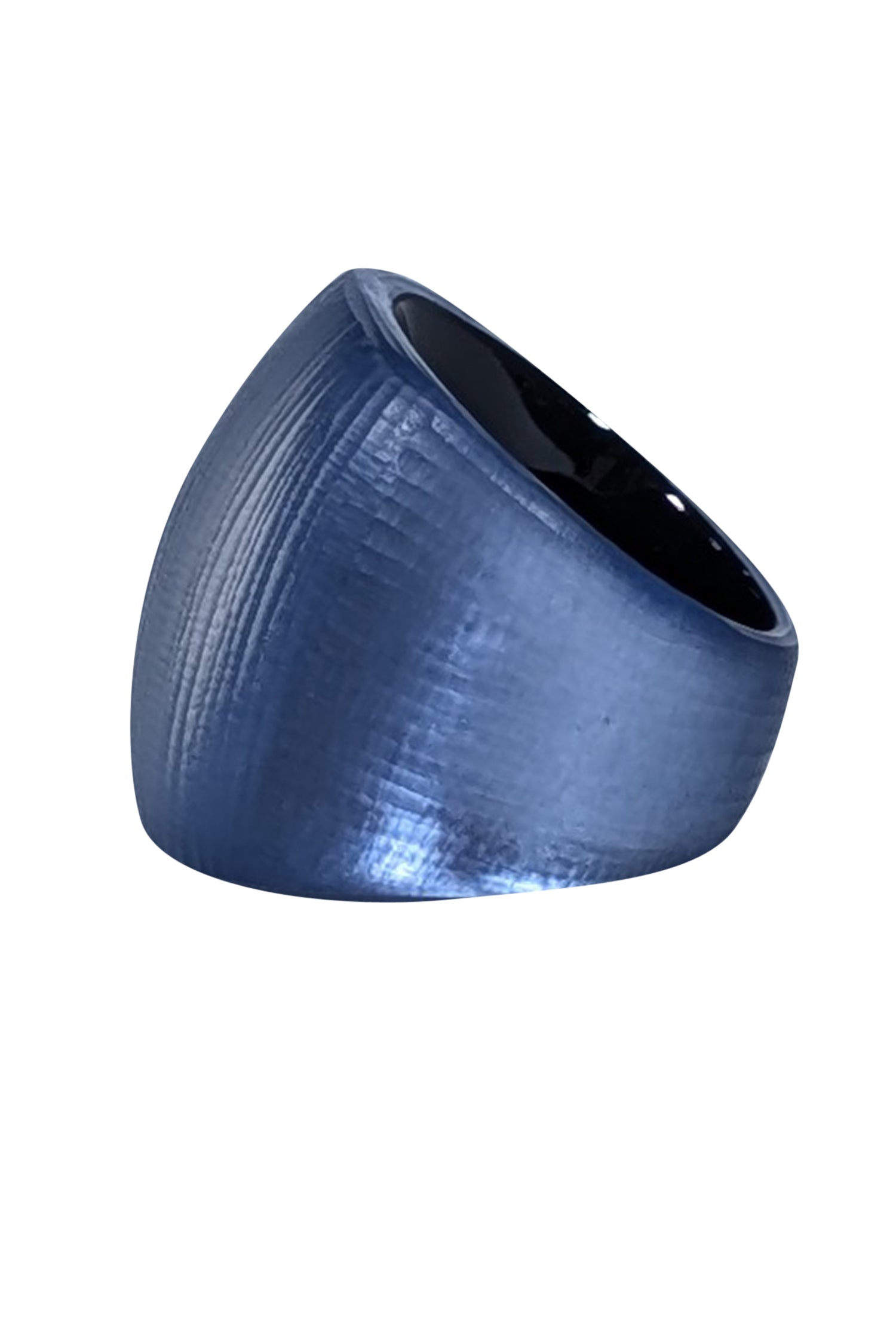 Alexis Bittar - Stunning Blue Lucite Ring Size 7