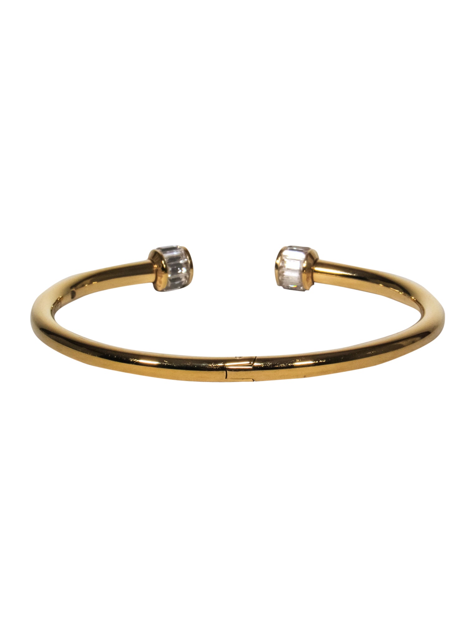 Henri Bendel - Sparkling Gold Rhinestone Cuff Bracelet
