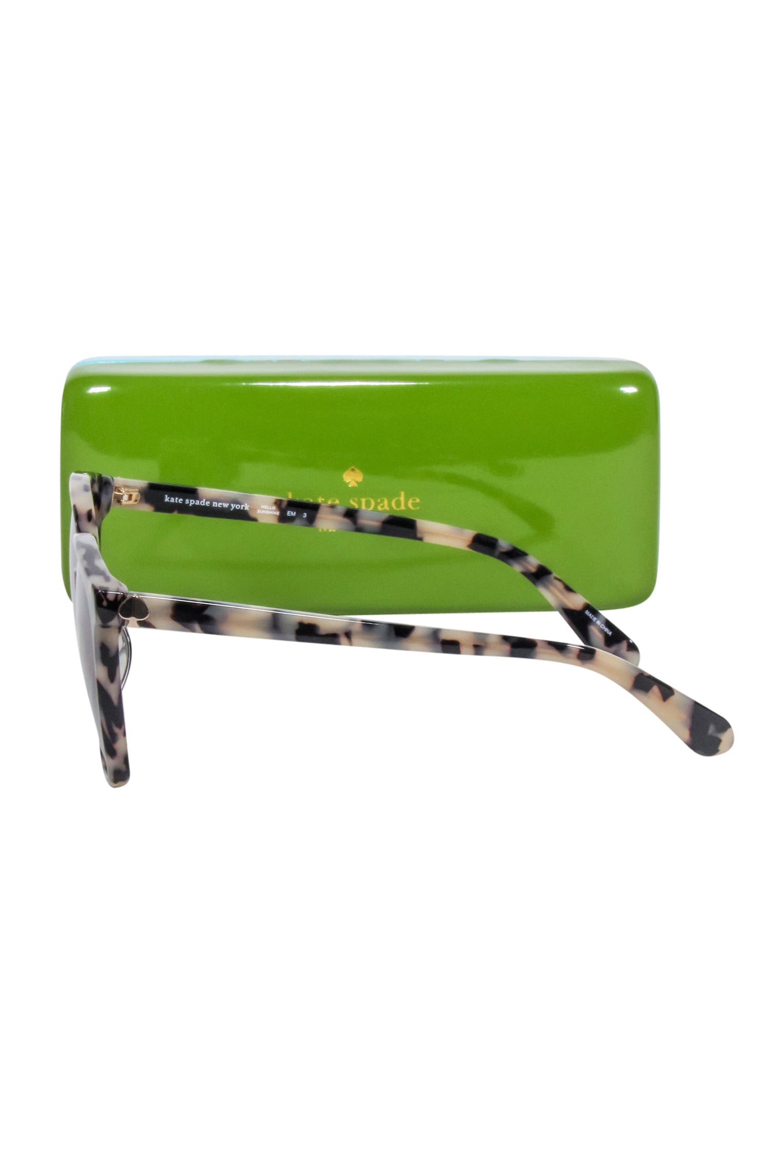 Kate Spade Beige & Black Tortoise Sunglasses - A Timeless Fashion Must-Have