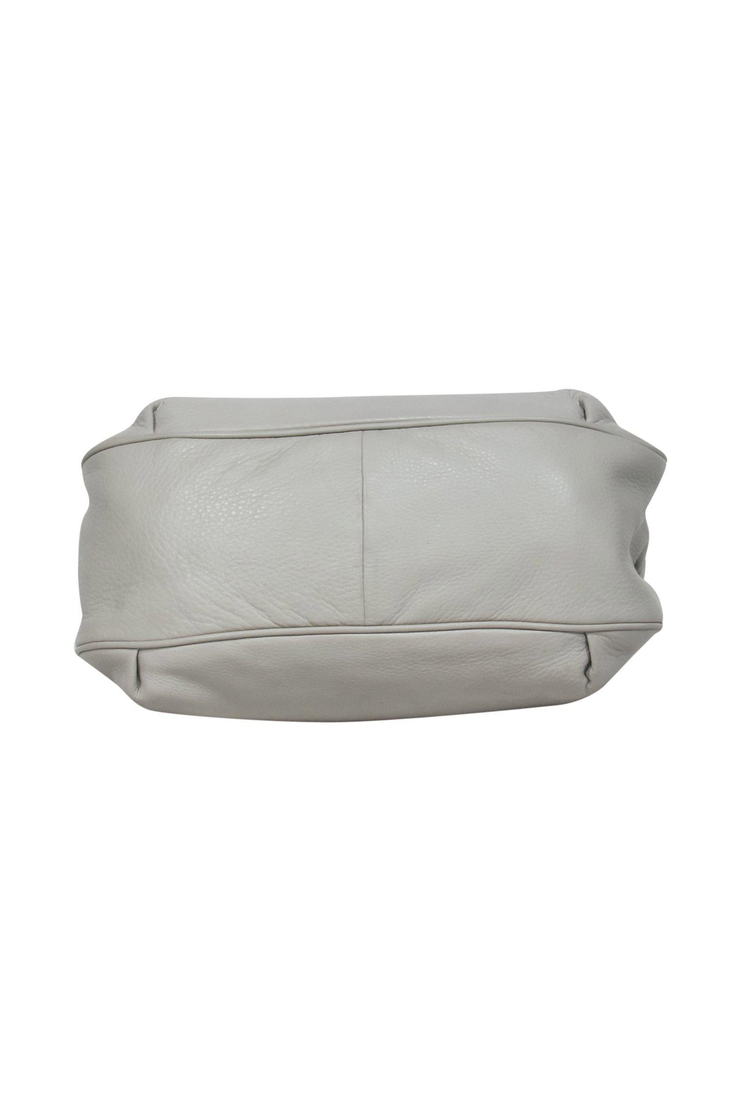 Marc by Marc Jacobs Cream Pebbled Leather Convertible Satchel - The Ultimate Chic Accessory