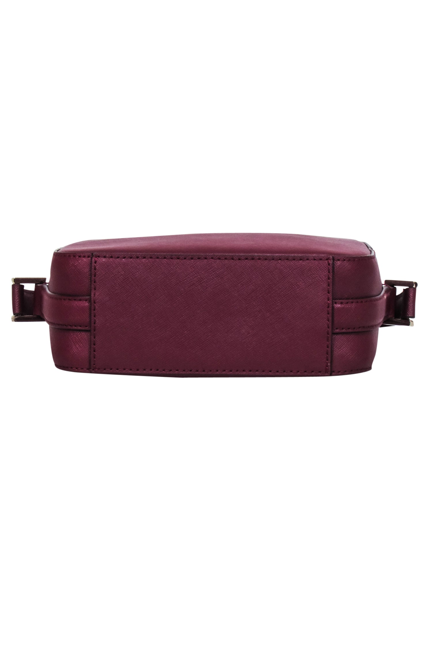 Kate Spade Maroon Saffiano Leather Chic Crossbody Bag