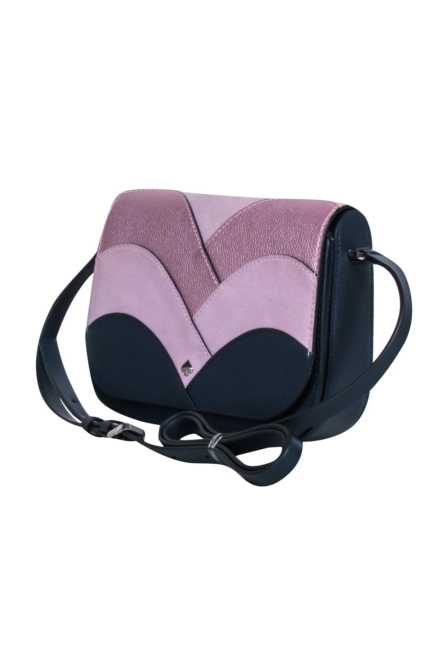 Kate Spade Navy & Lavender Color Block Crossbody Bag - A Fashion Must-Have!